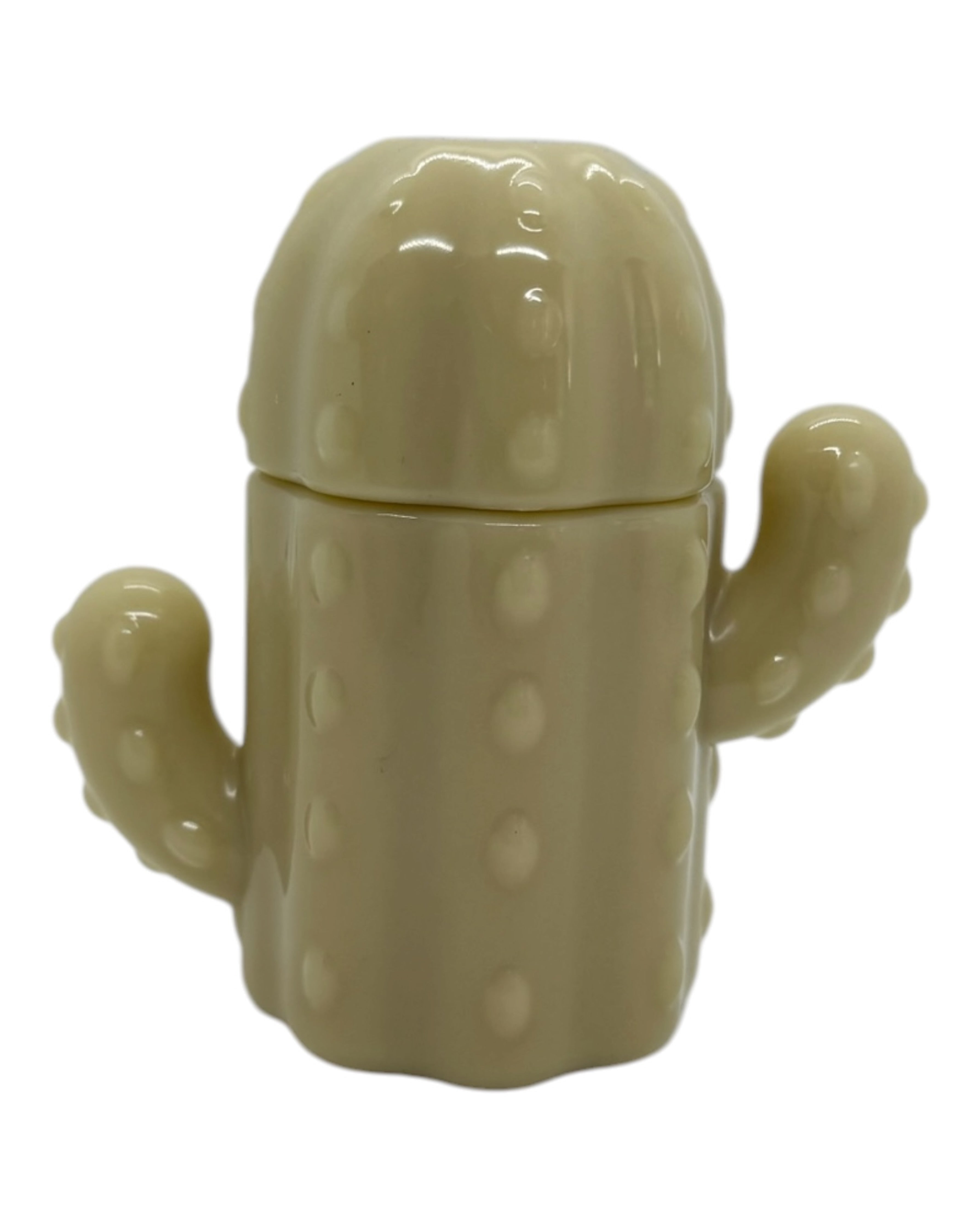 Boîte d’allumettes cactus en résine époxy ouverte, objet décoratif et fonctionnel fait main, pièce unique au style original et décalé. Lolie'z