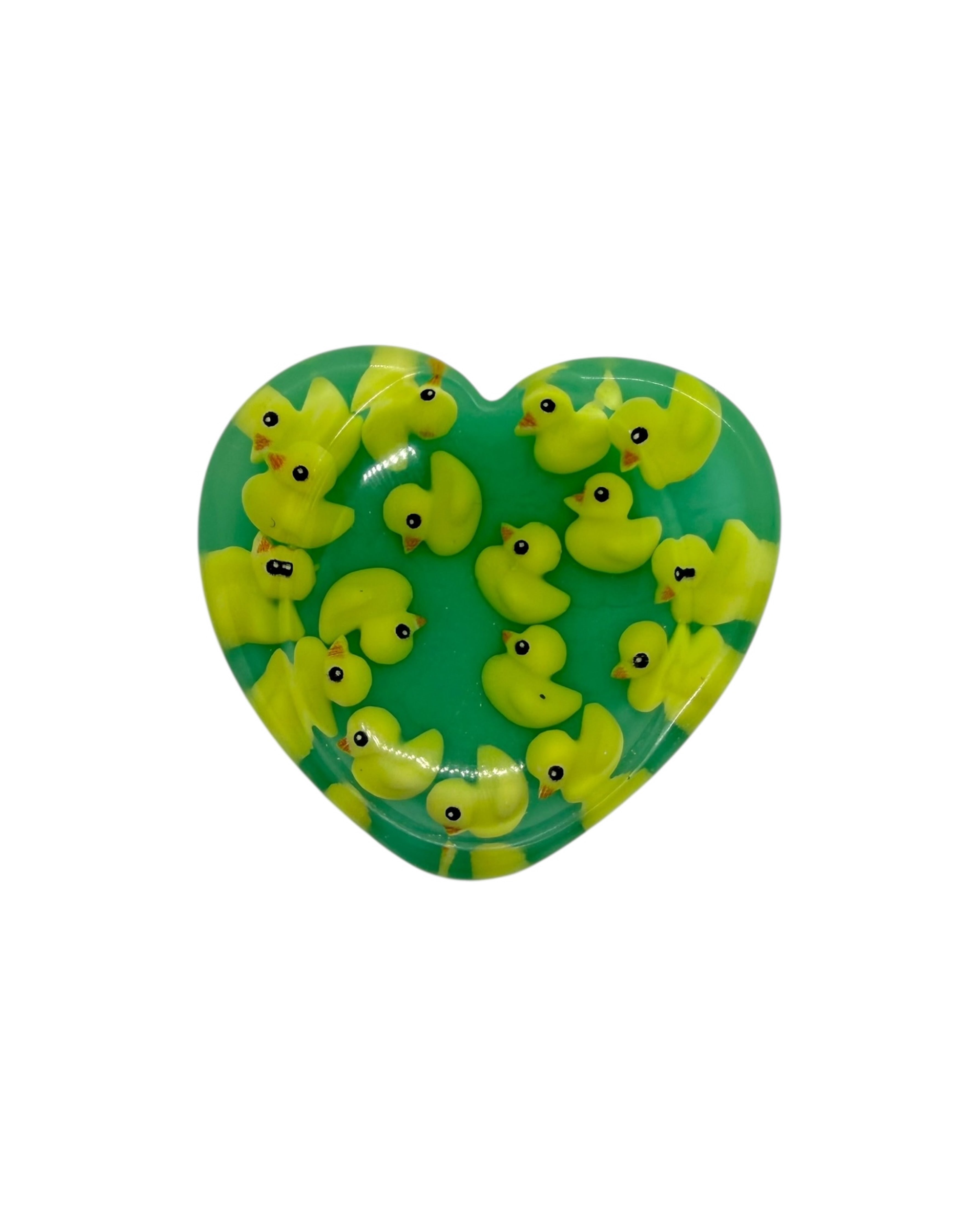 Galet anti stress Calma en resine epoxy fait main avec inclusions decoratives, piece unique a manipuler pour la relaxation et le bien etre. Lolie'z