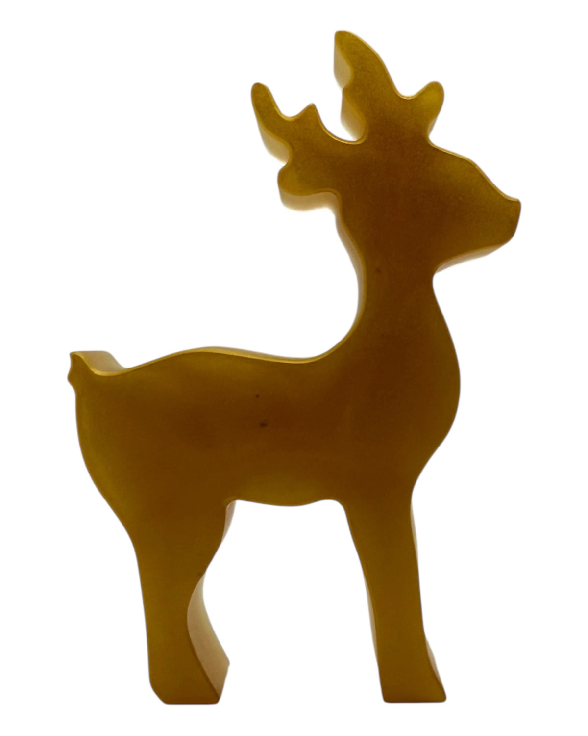 Comet the reindeer version or, décoration de Noël dorée en résine époxy Lolie'z