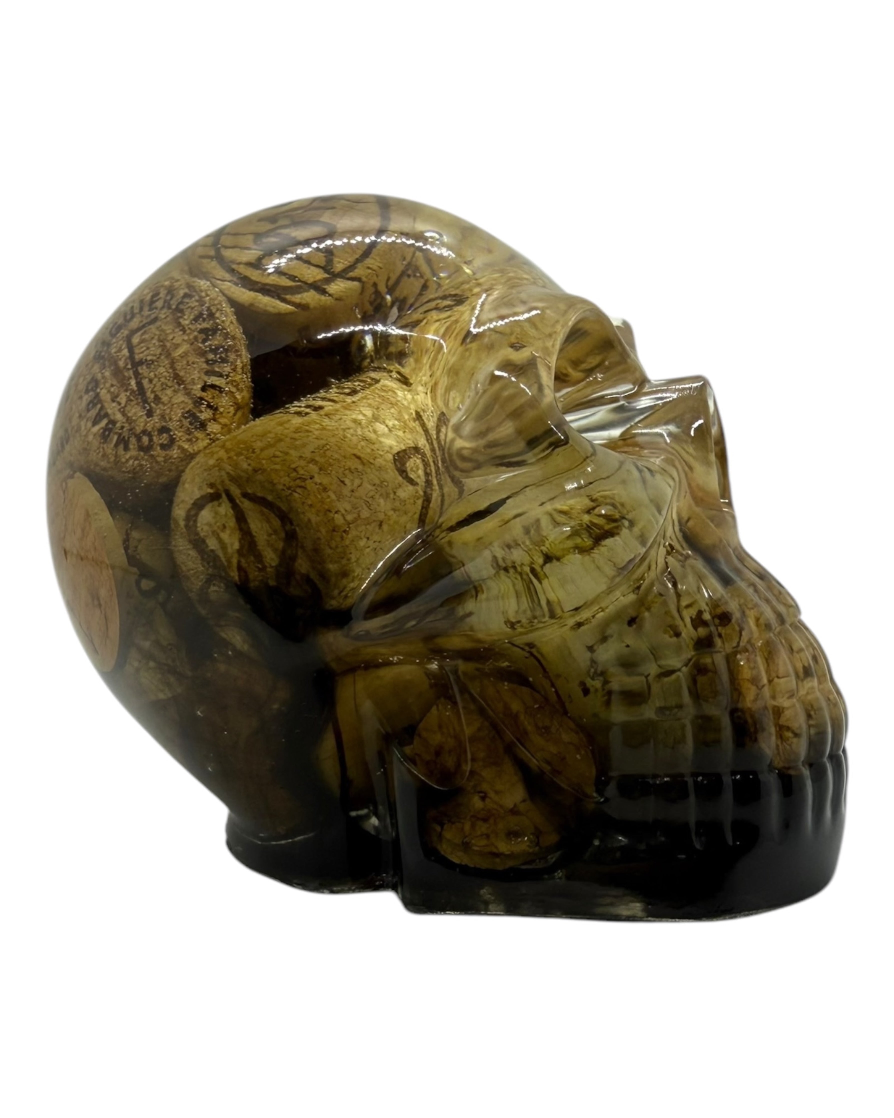 Création en résine epoxy lolie'z jack the scull