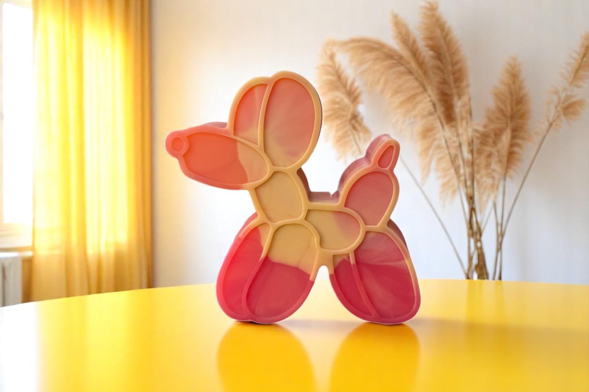 Figurines Doggy Dog en résine époxy, chiens colorés et faits main pour une déco originale et stylée by lolie'z