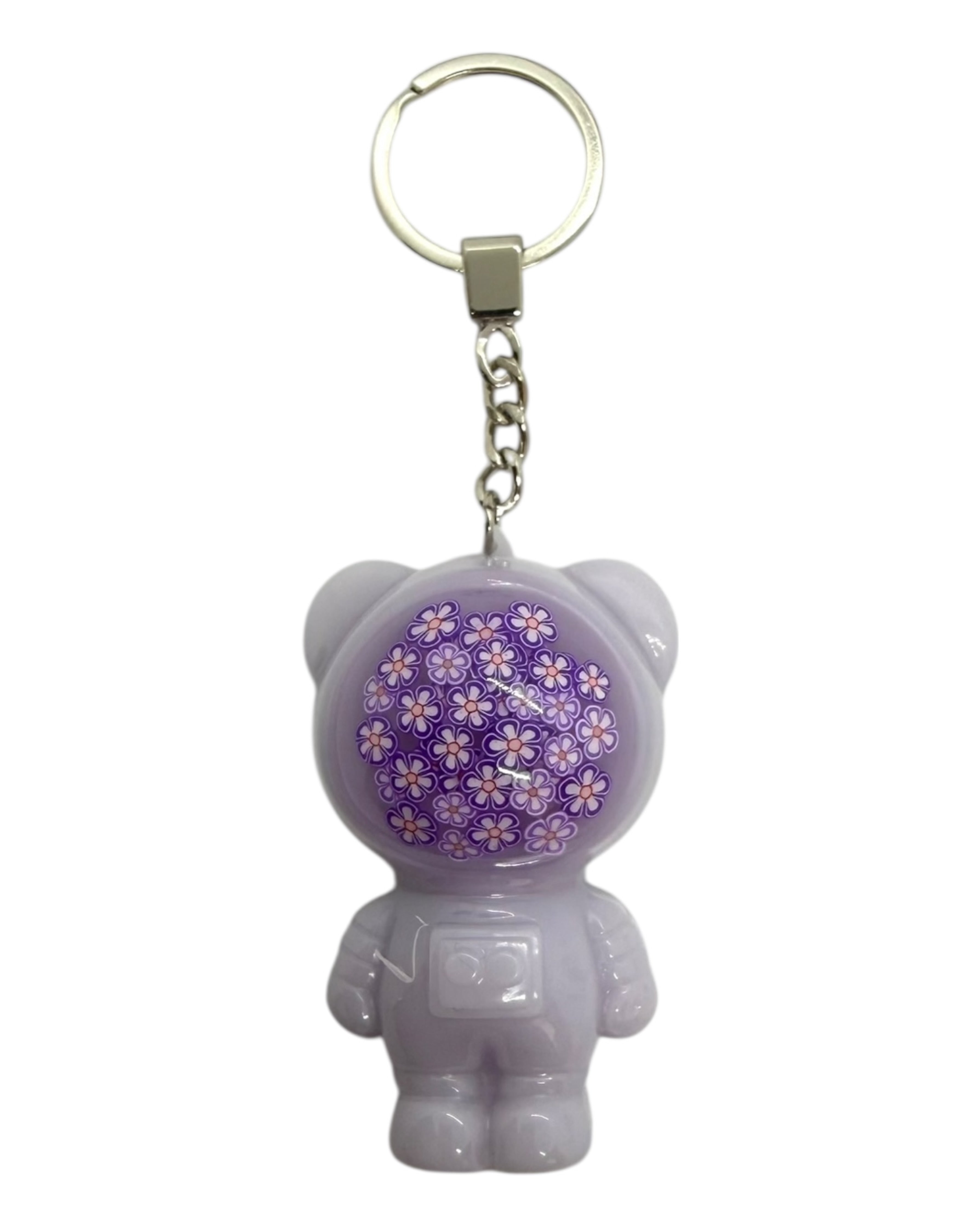 Izzy London Society accroché à un trousseau, un astro bear romantique inspiré de l’élégance feutrée londonienne et de l’esprit Bridgerton.