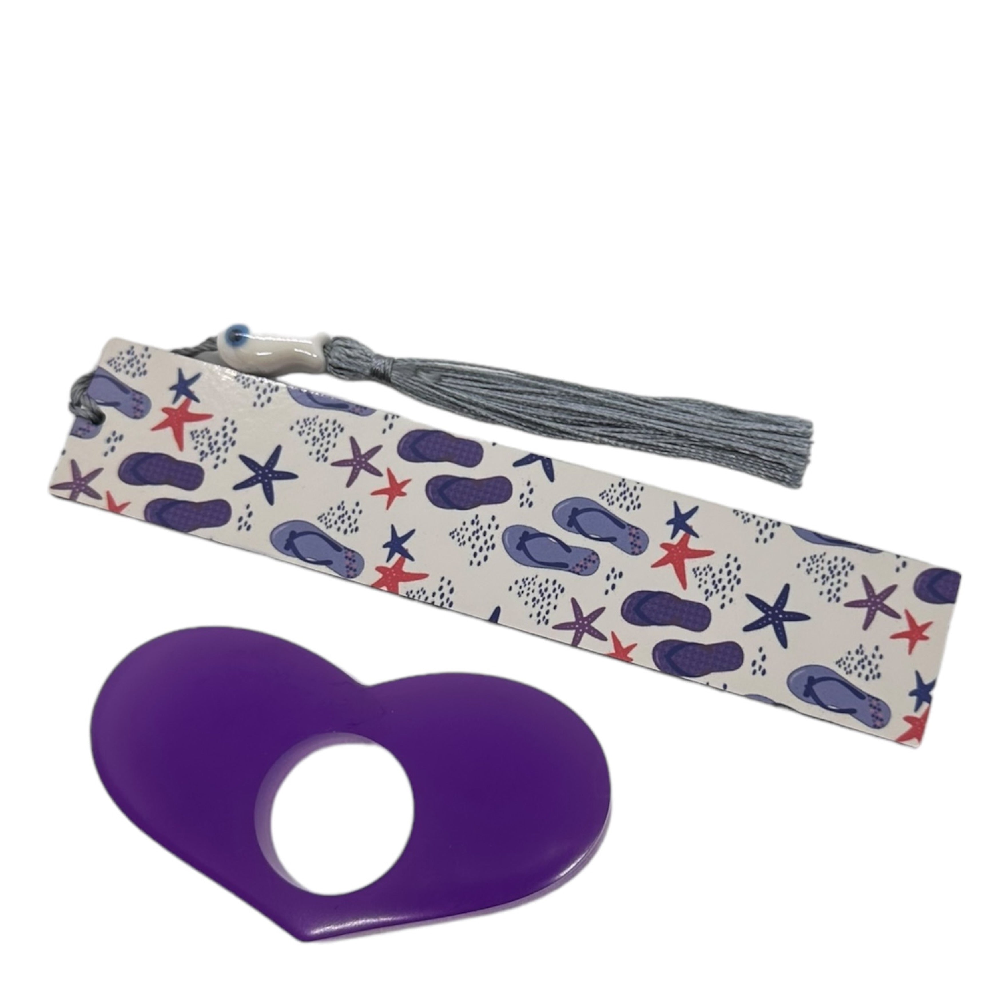 kit-lecture lolie'z marque page & bague de lecture