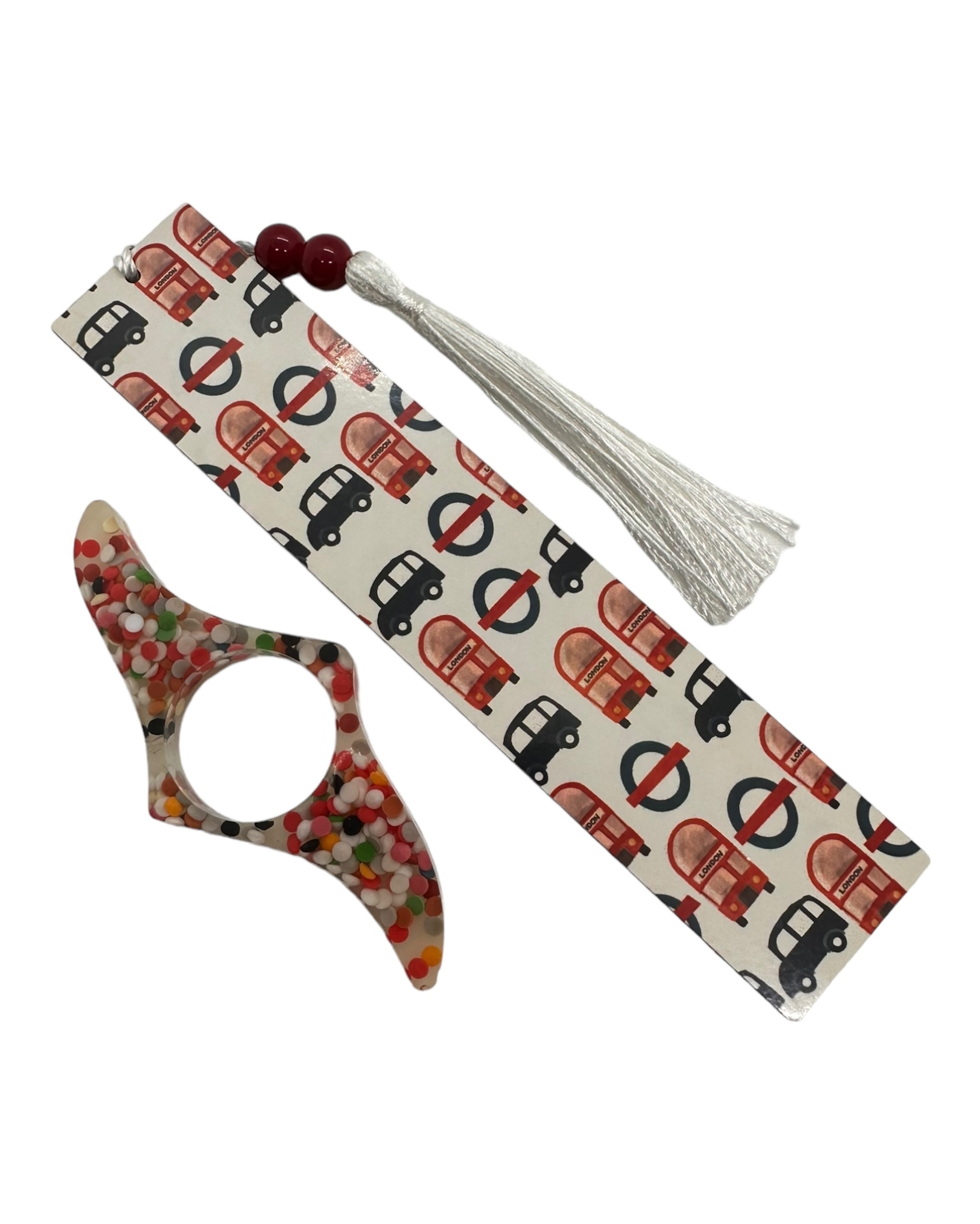 kit lecteur lolie'z marque page & bague de lecture