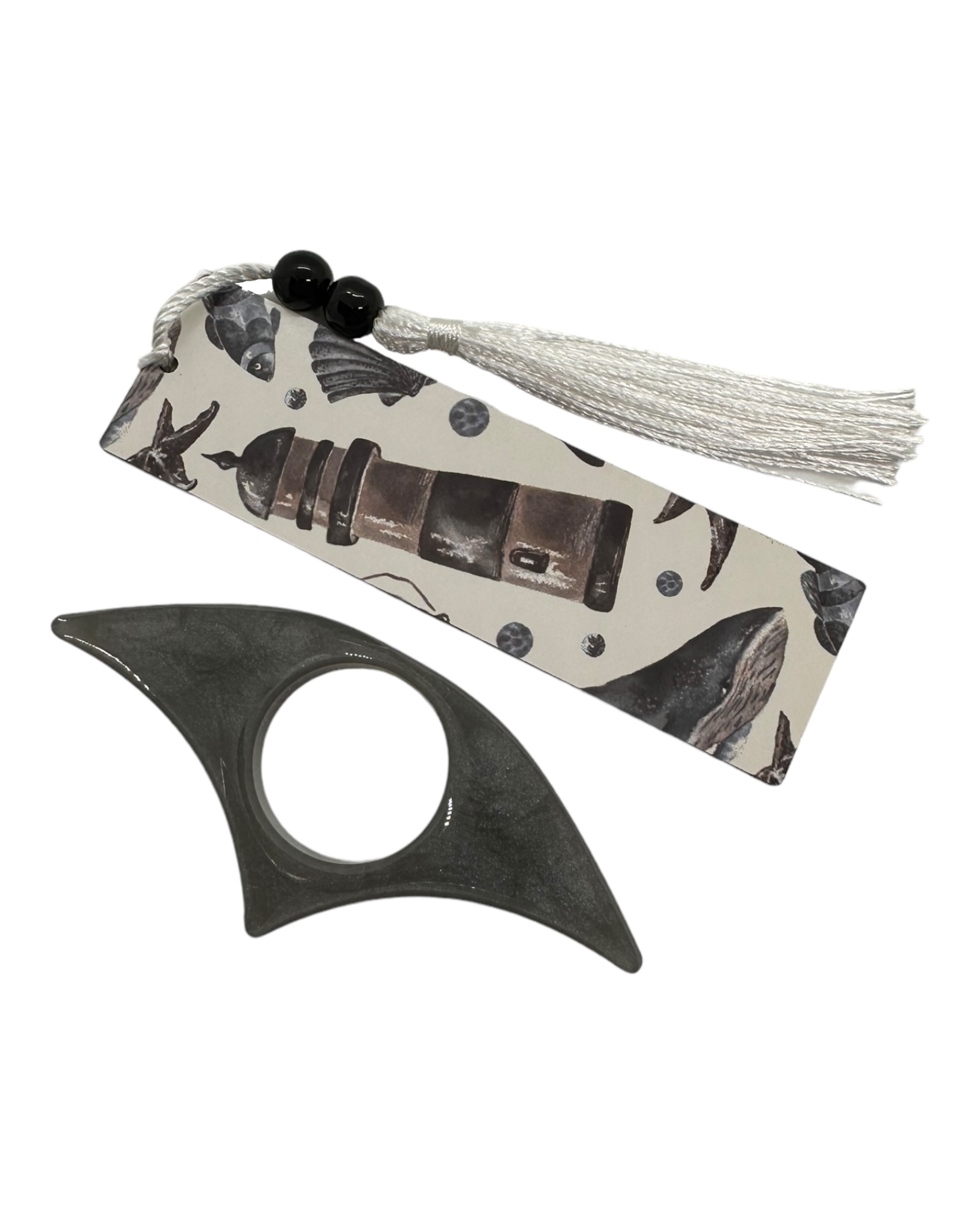 kit lecteur lolie'z marque page & bague de lecture
