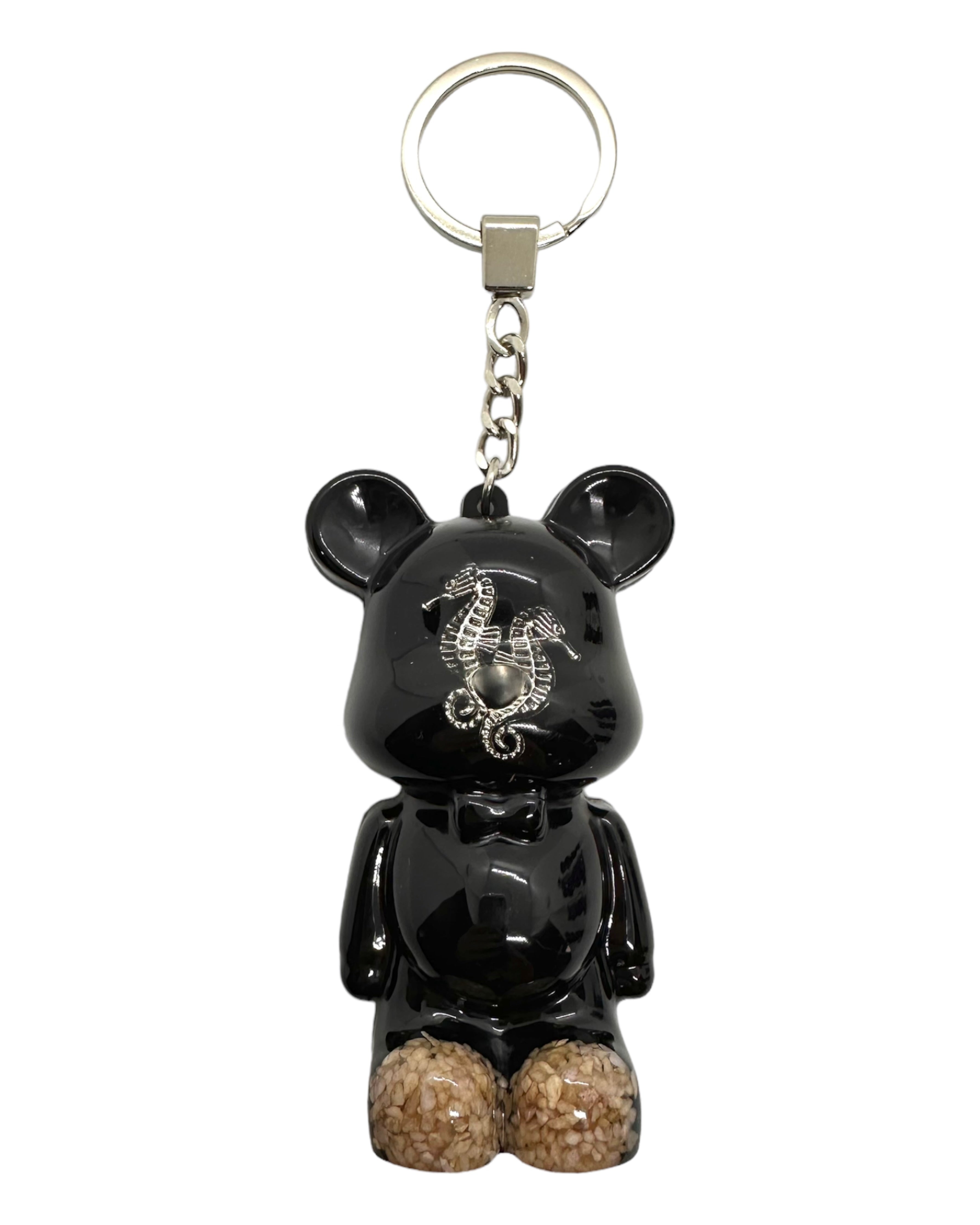 porte clés lolie'z résine epoxy hippocampe