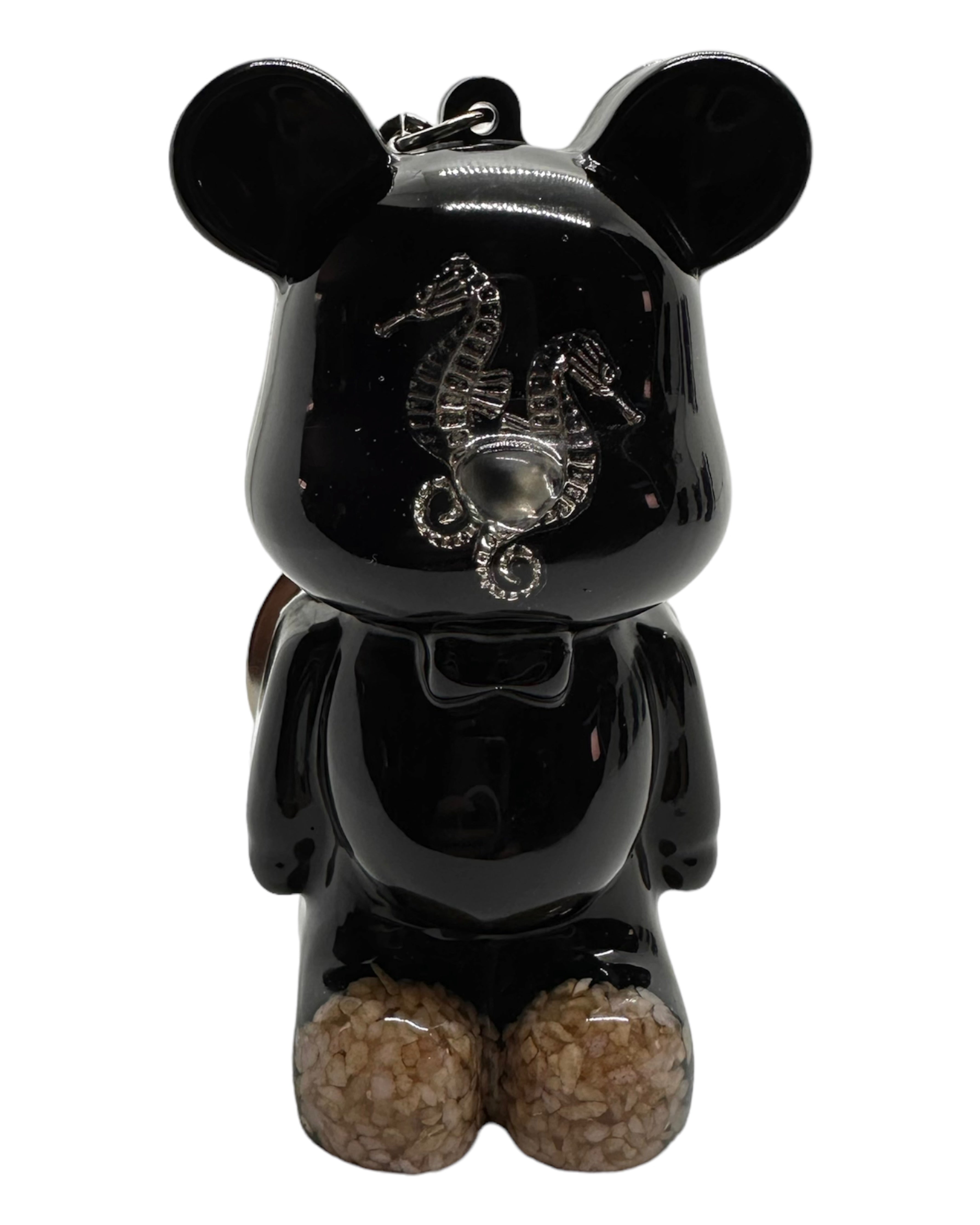 Porte clés lolie'z résine epoxy hippocampe