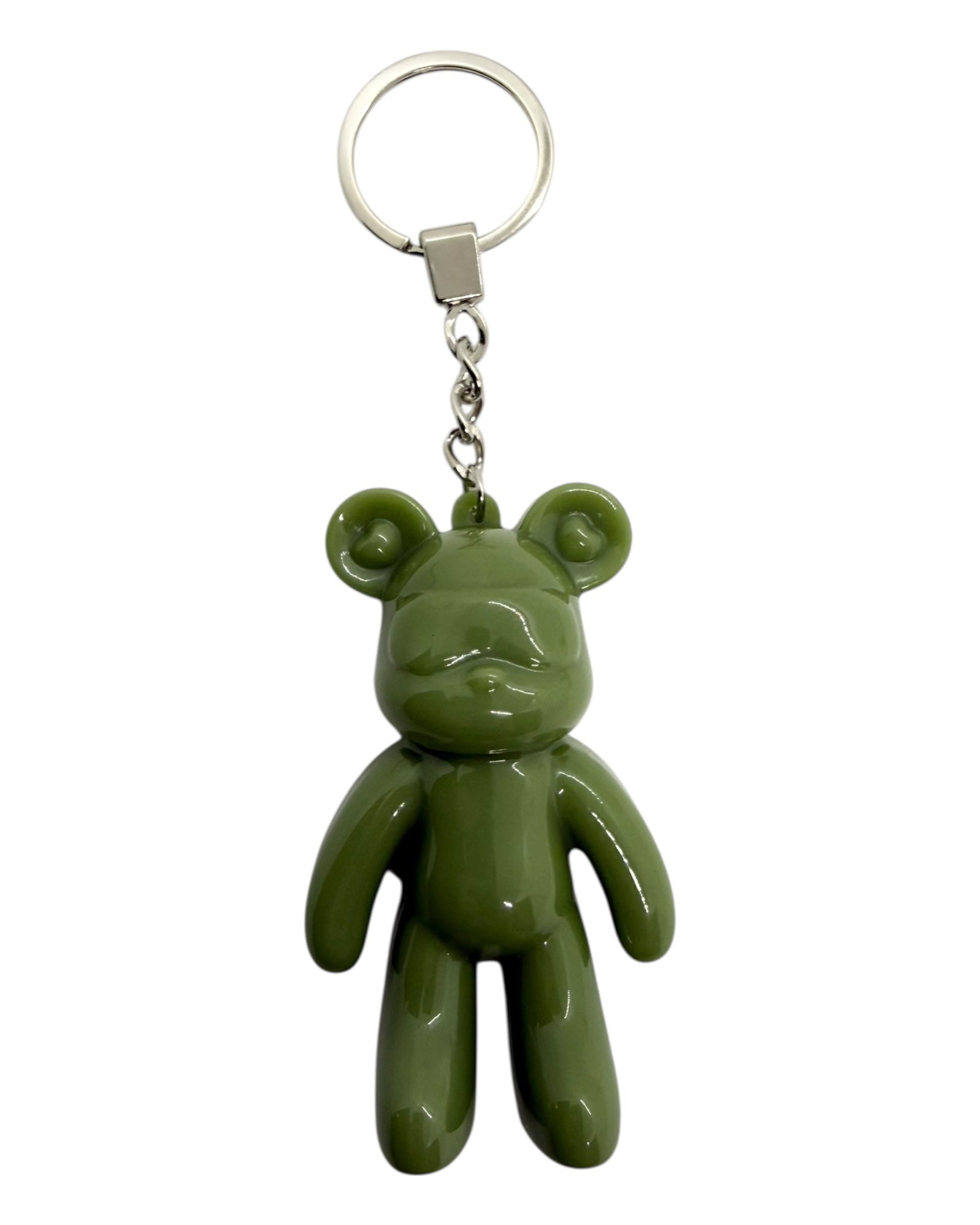 Urban Ted Green est un porte-clés fait main en résine époxy, au look cool et urbain, pensé pour accompagner le quotidien avec style.