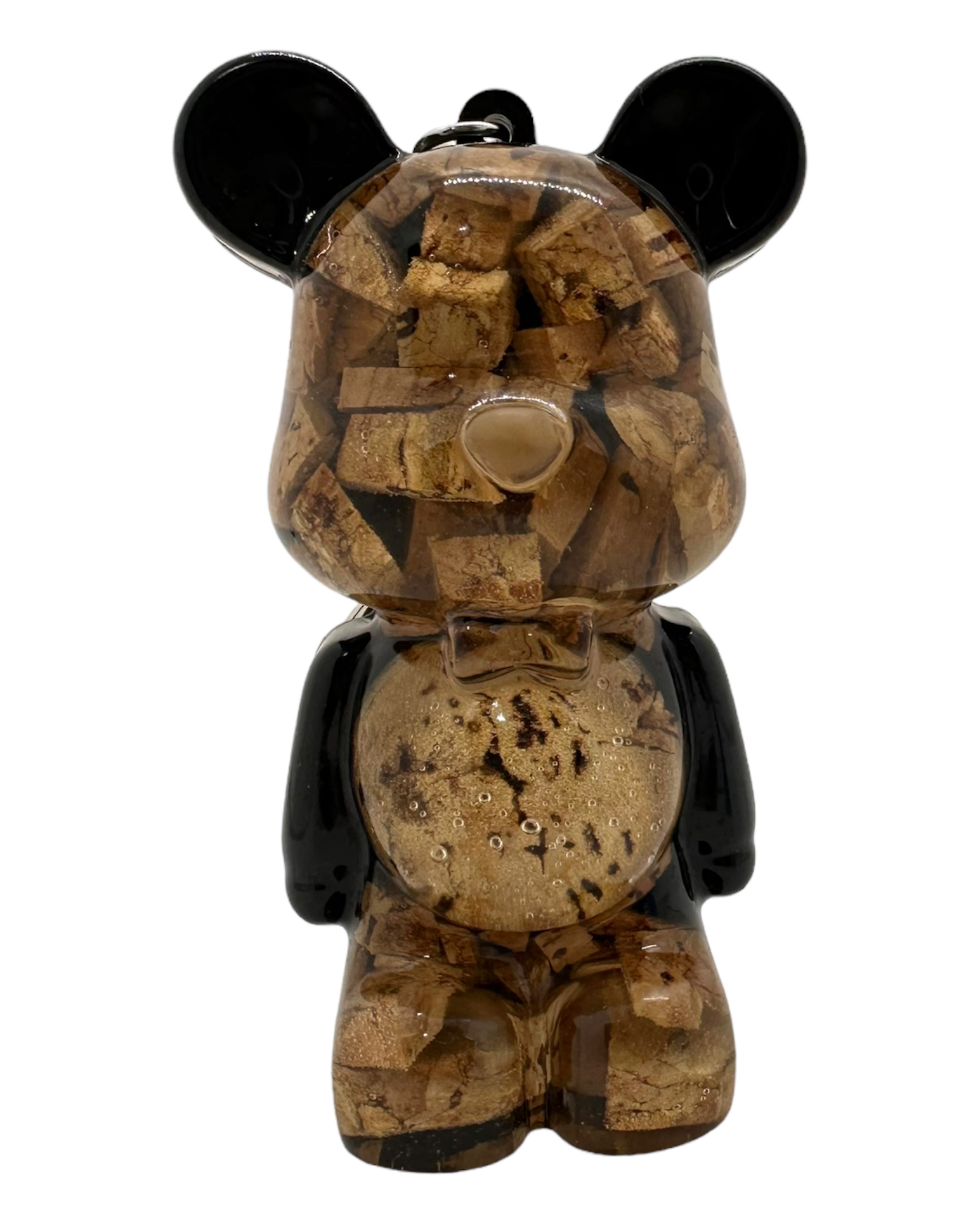 porte clés big Teddy'z lolie'z résine epoxy