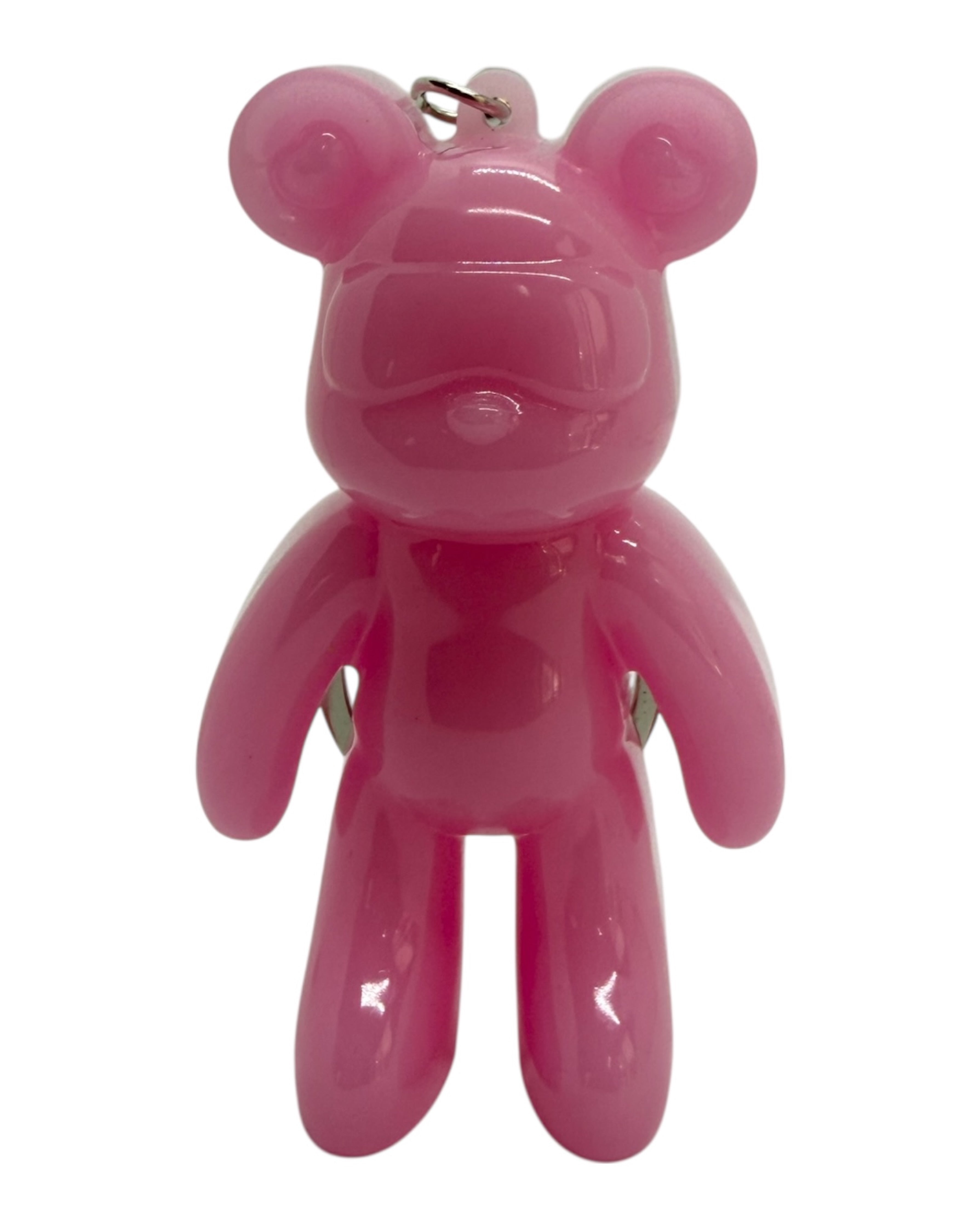 Urban Ted Pink porte-clés rose au style pop et urbain.