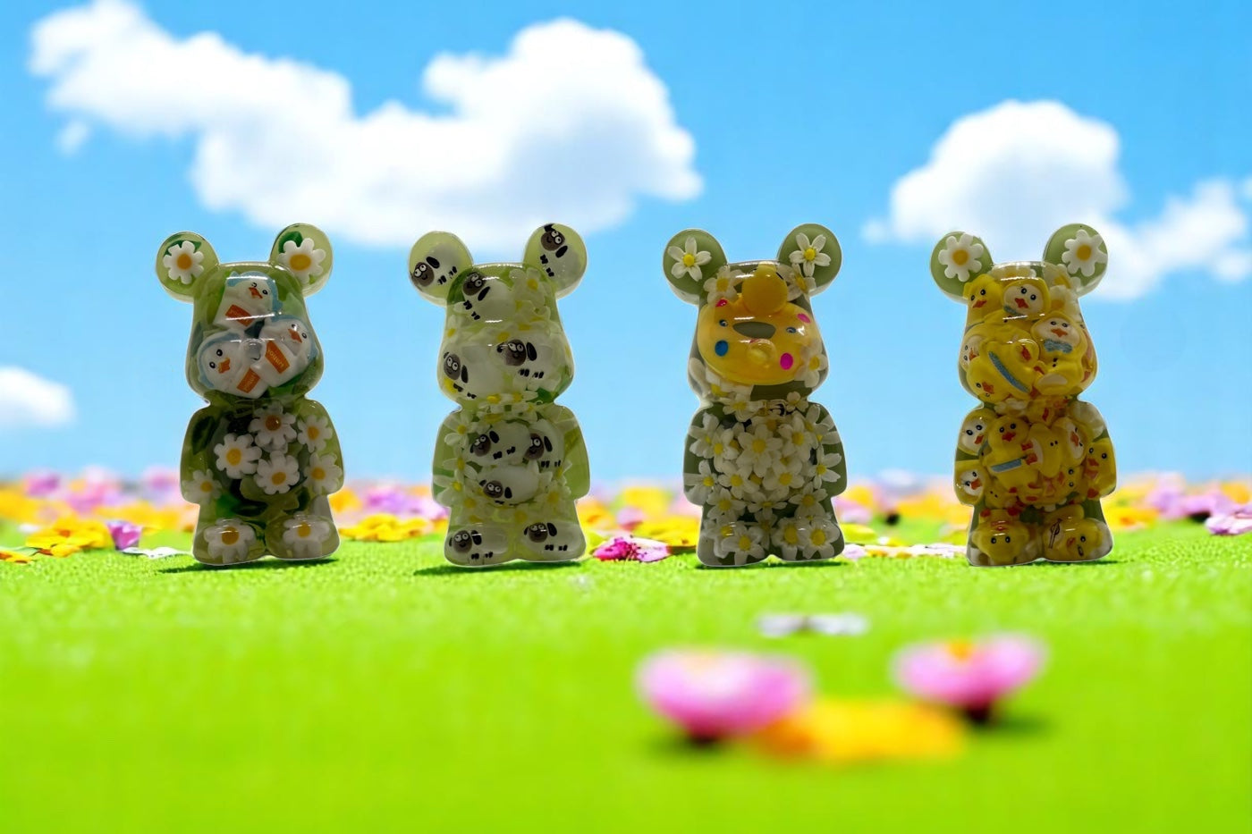 couverture magnet Teddy'z en résine epoxy by lolie'z
