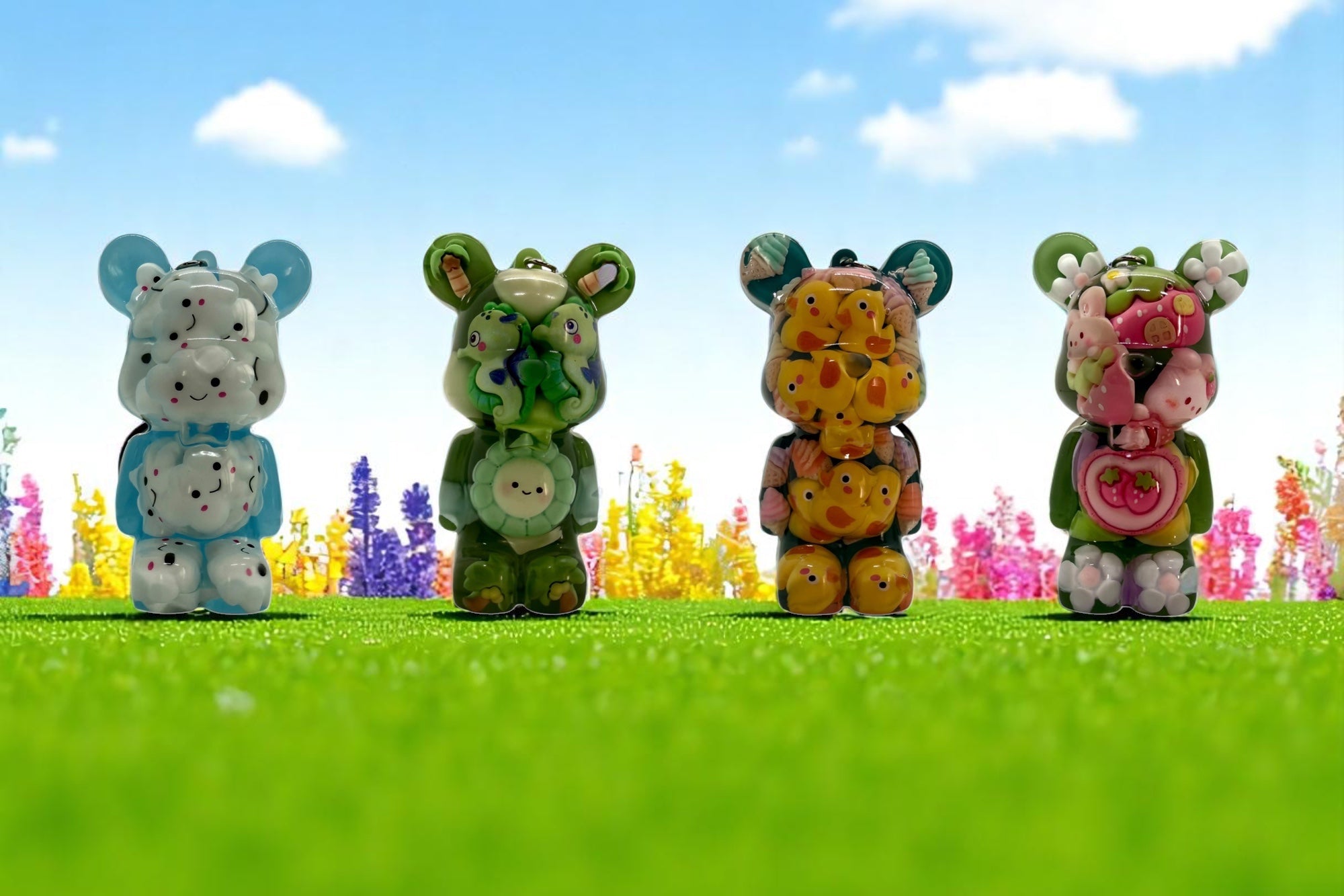 Couverture porte clés Teddy'z by lolie'z