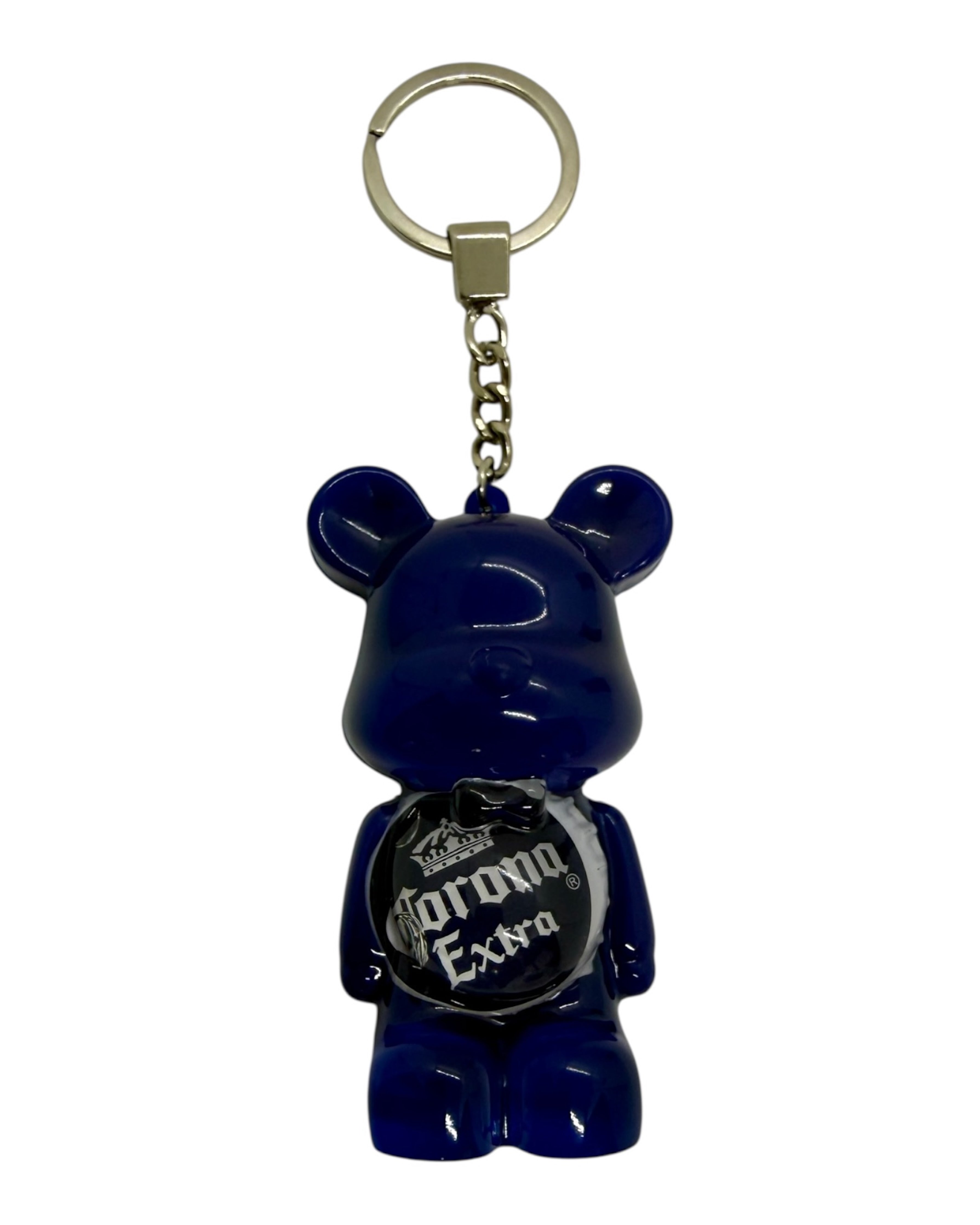 Teddy’z Sun Lime doré esprit Corona, ours en résine fait main.