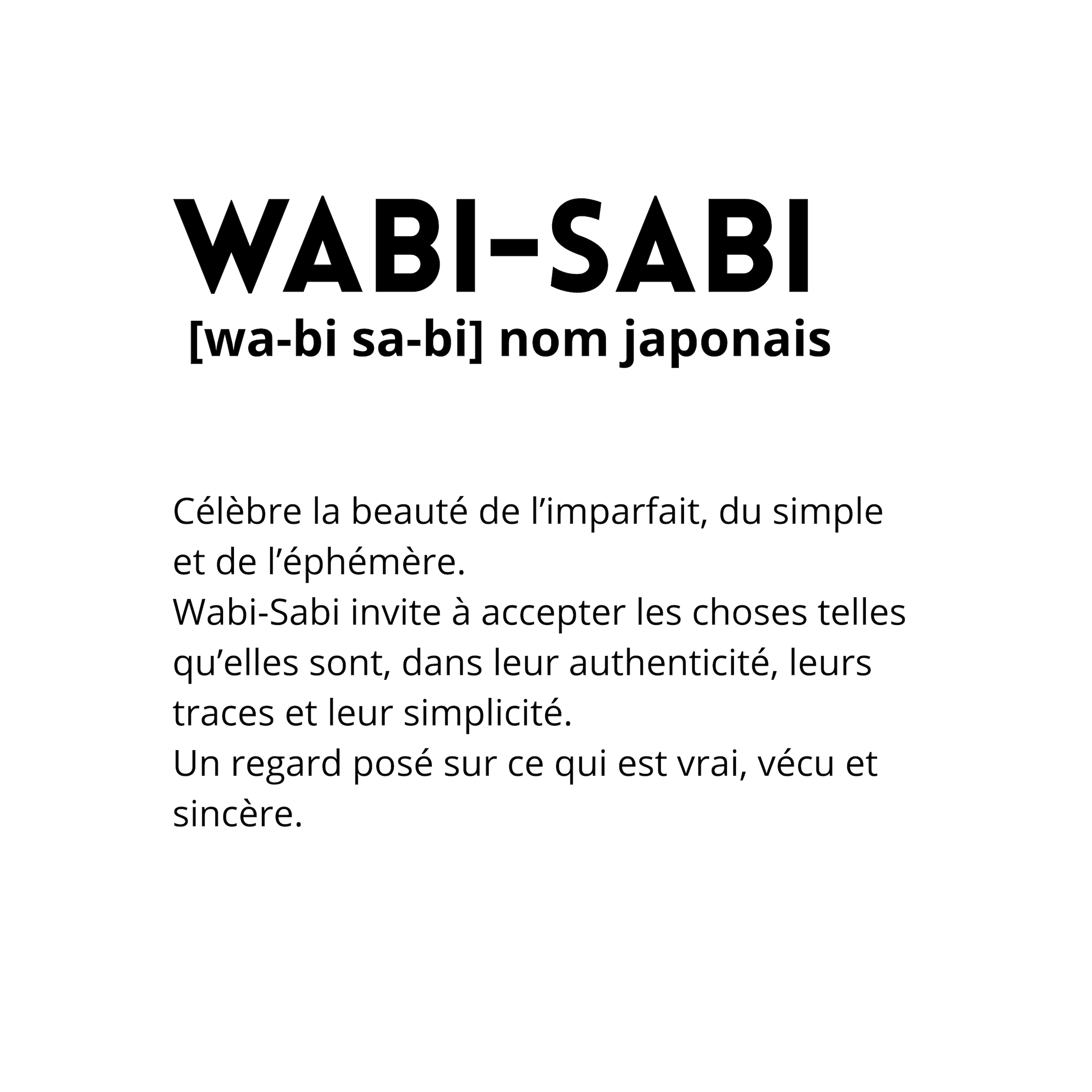 Sac Wabi Sabi, sac original orne de mots du monde pour un style naturel et sincere