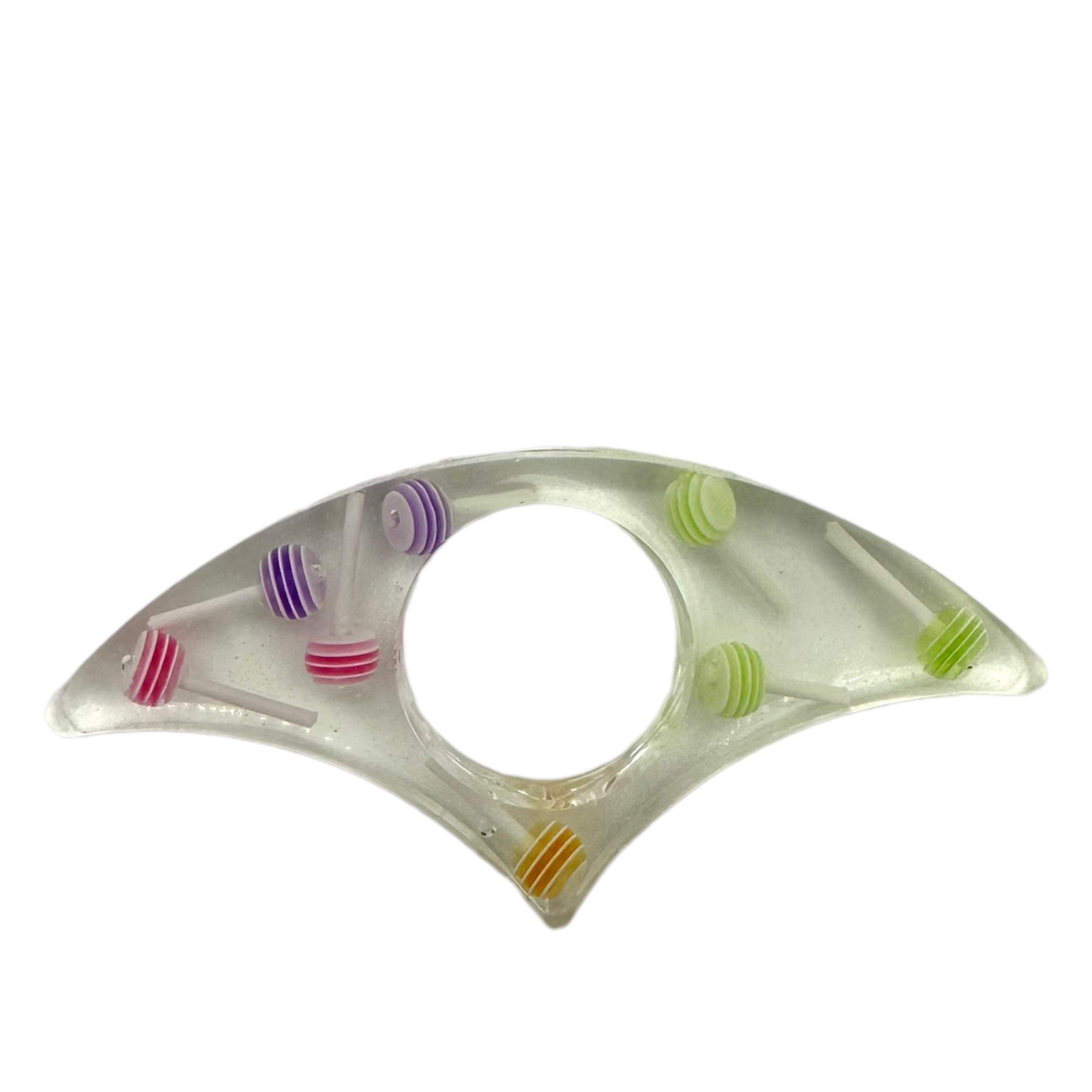 Bague de lecture résine epoxy lolie'z