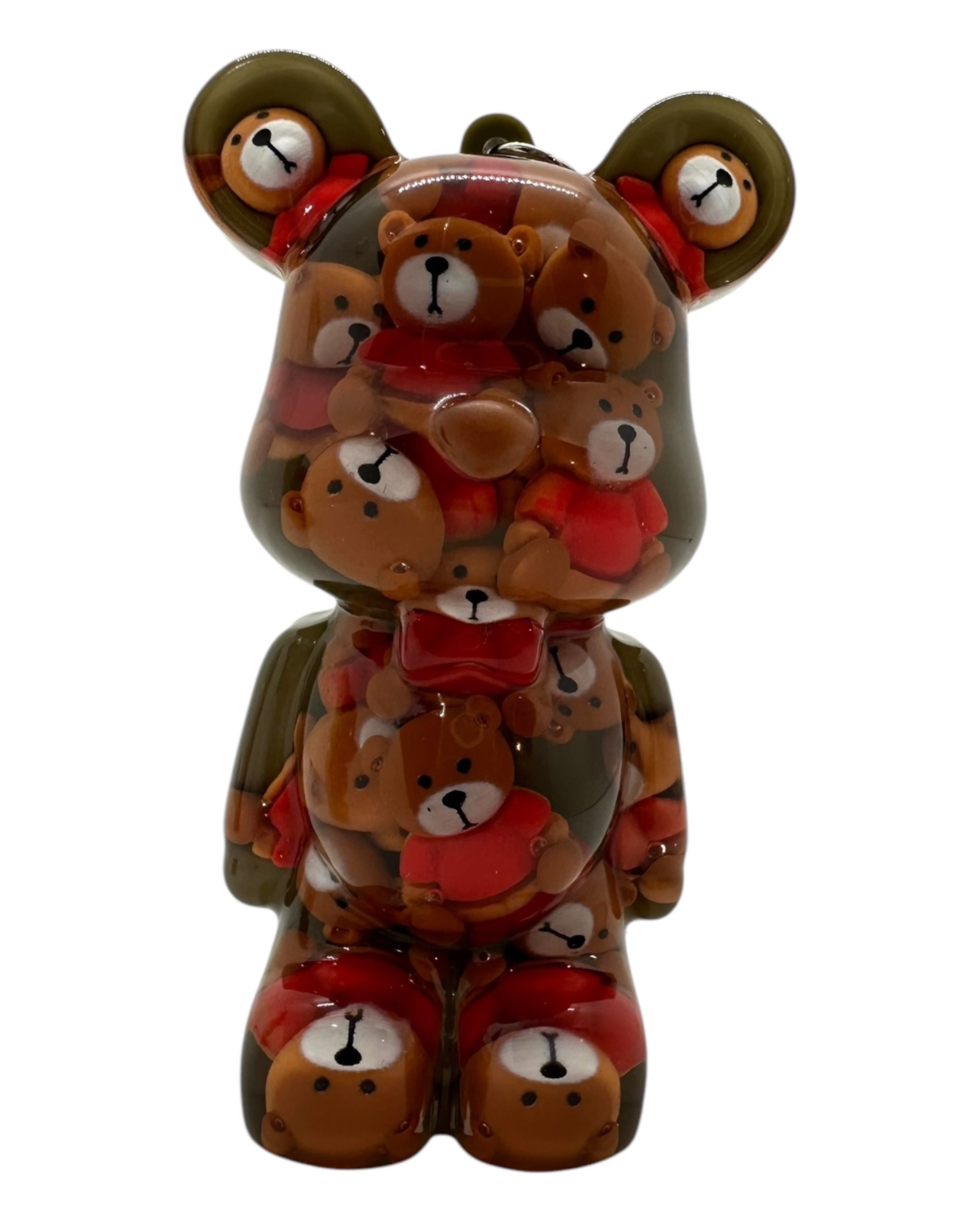 porte clés big Teddy'z lolie'z en résine epoxy