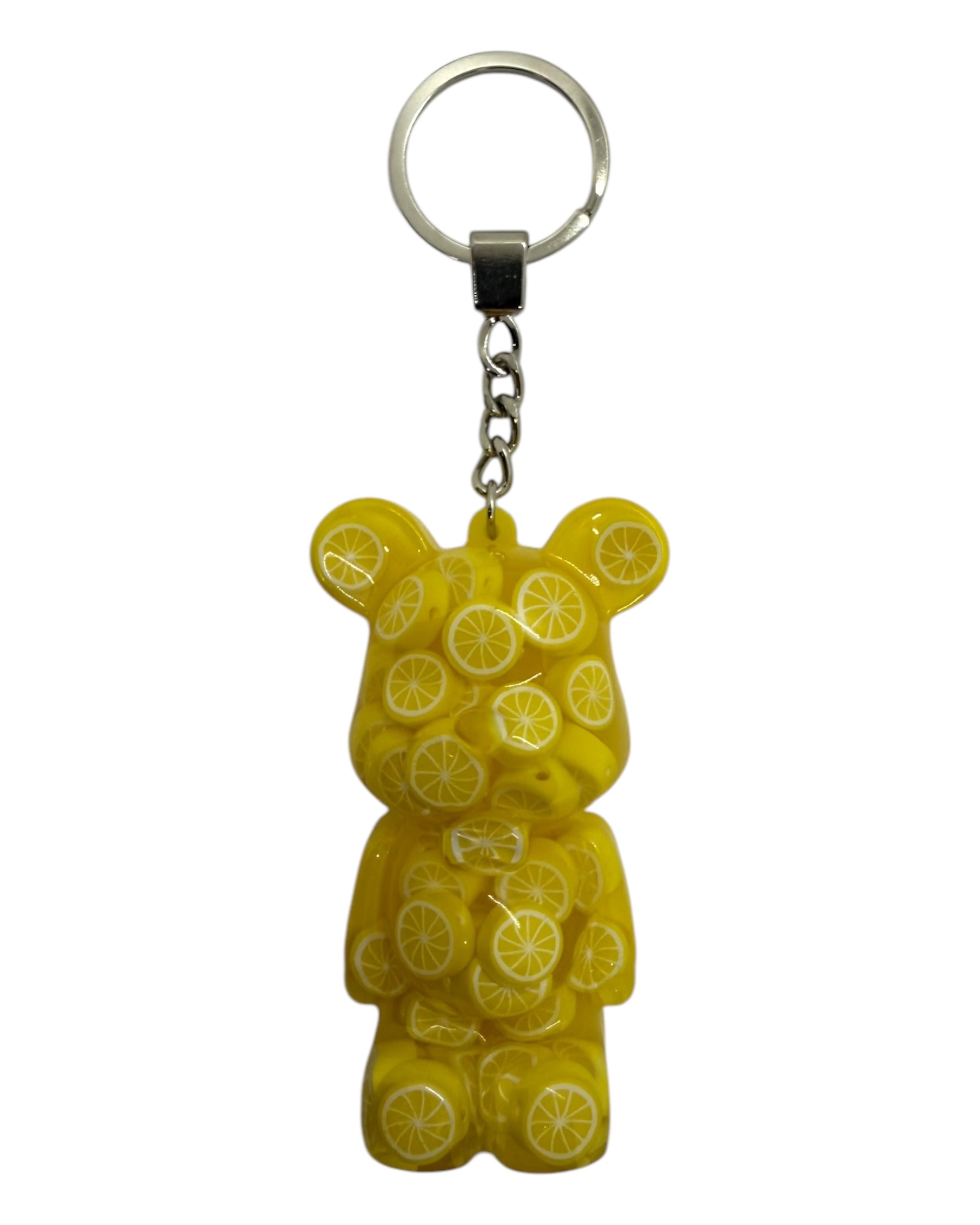 porte clés Teddy'z  lolie'z en résine epoxy