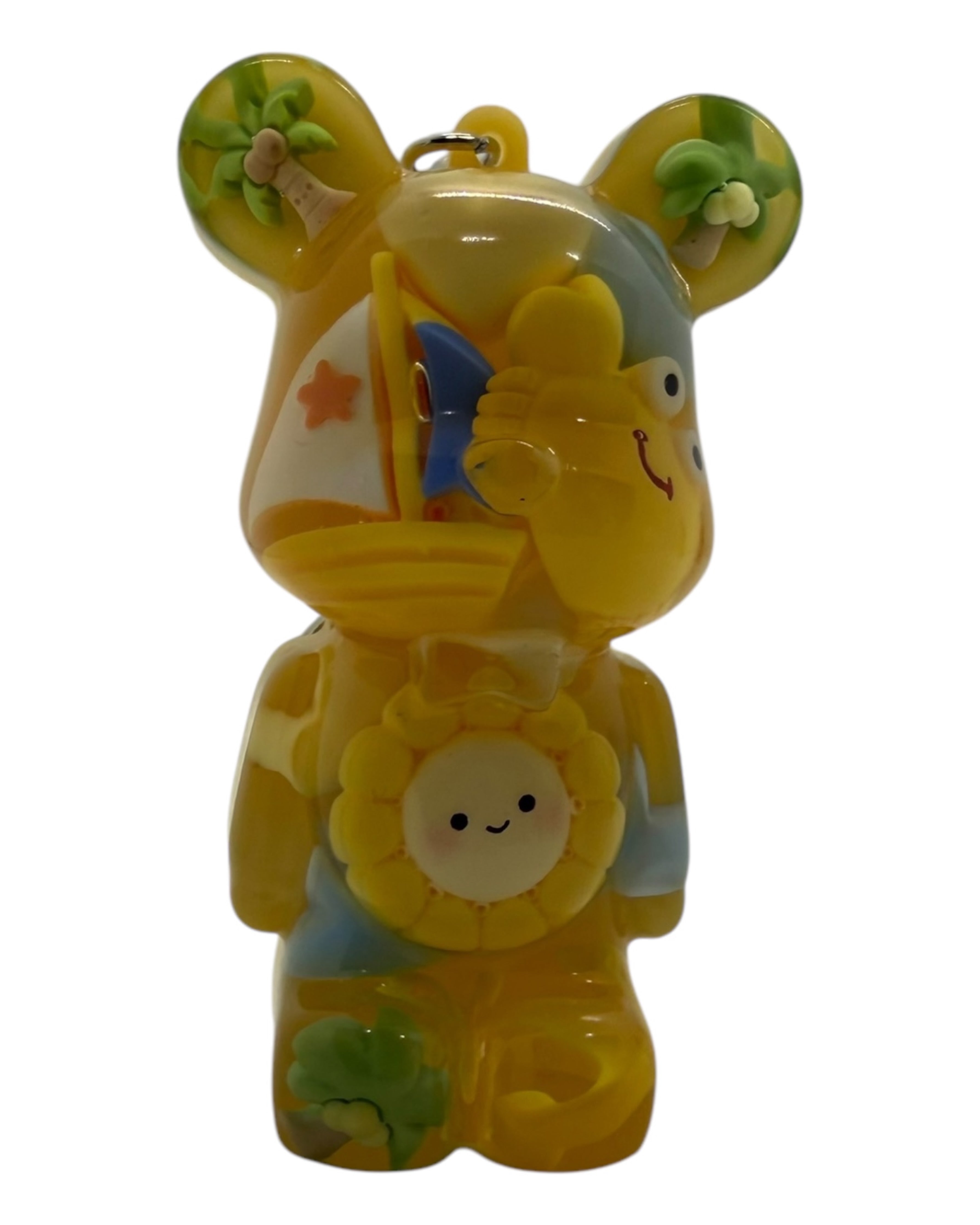 porte clés Teddy'z  lolie'z en résine epoxy