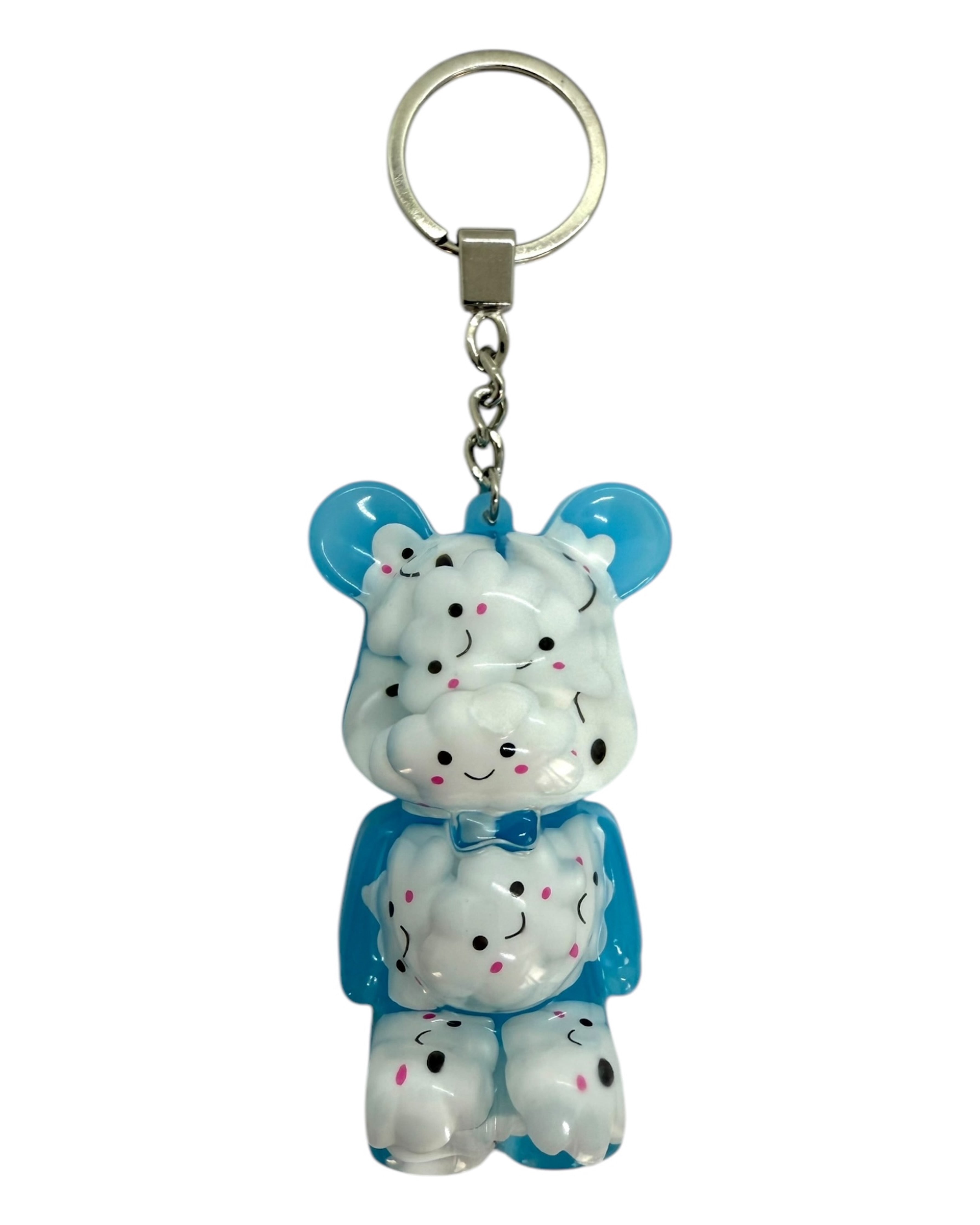 porte clés Teddy'z  lolie'z en résine epoxy