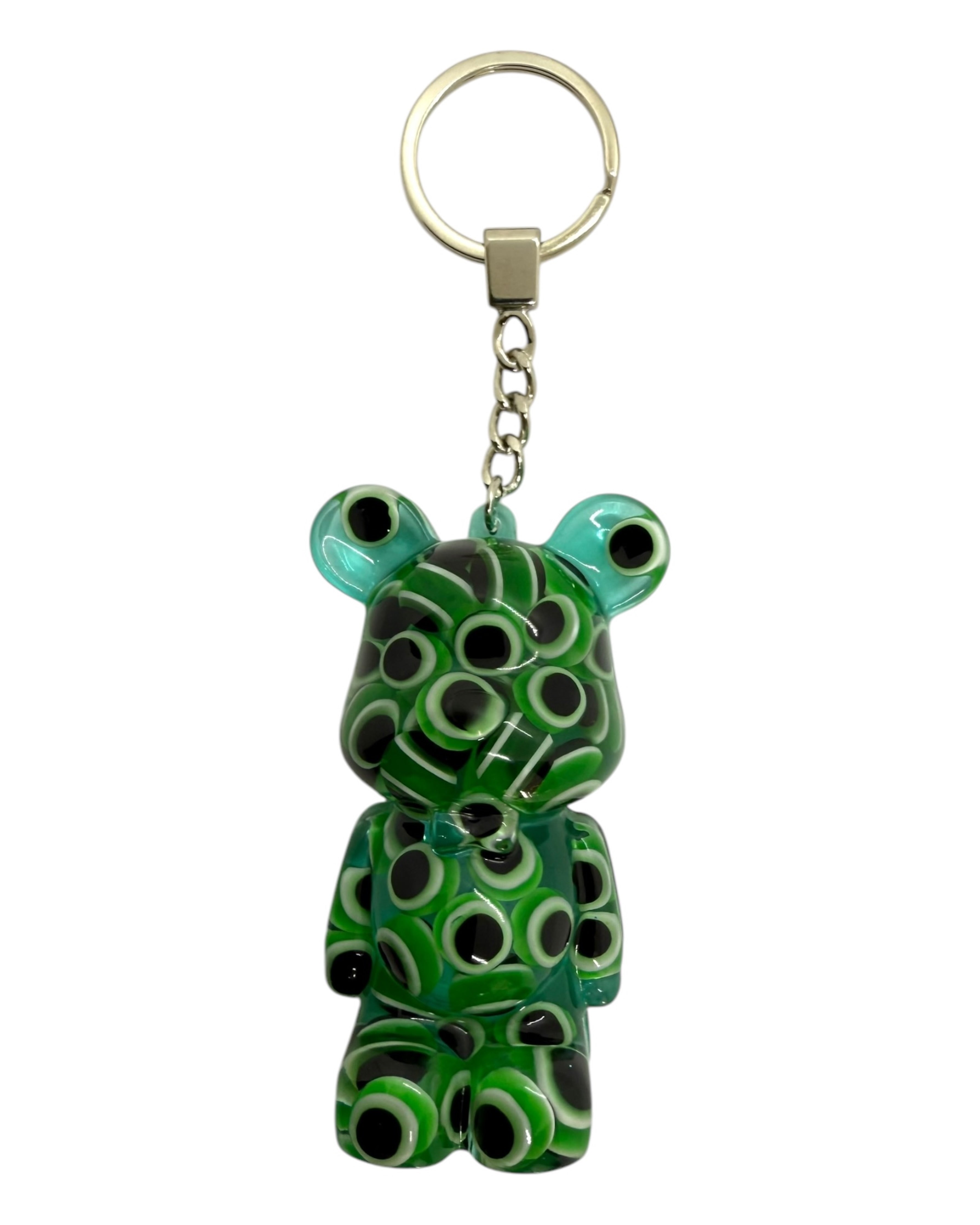 porte clés Teddy'z  lolie'z en résine epoxy