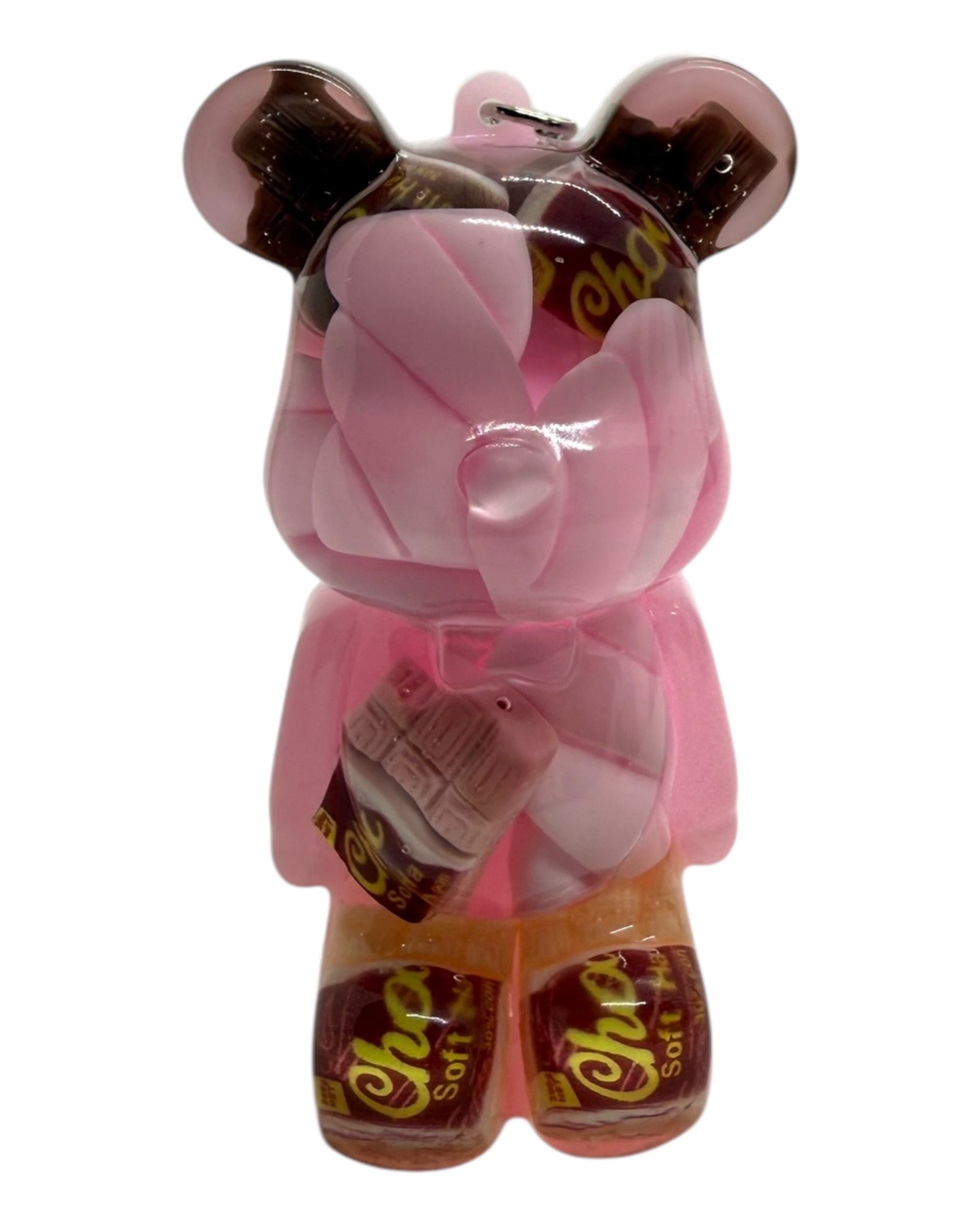 porte clés Teddy'z  lolie'z en résine epoxy