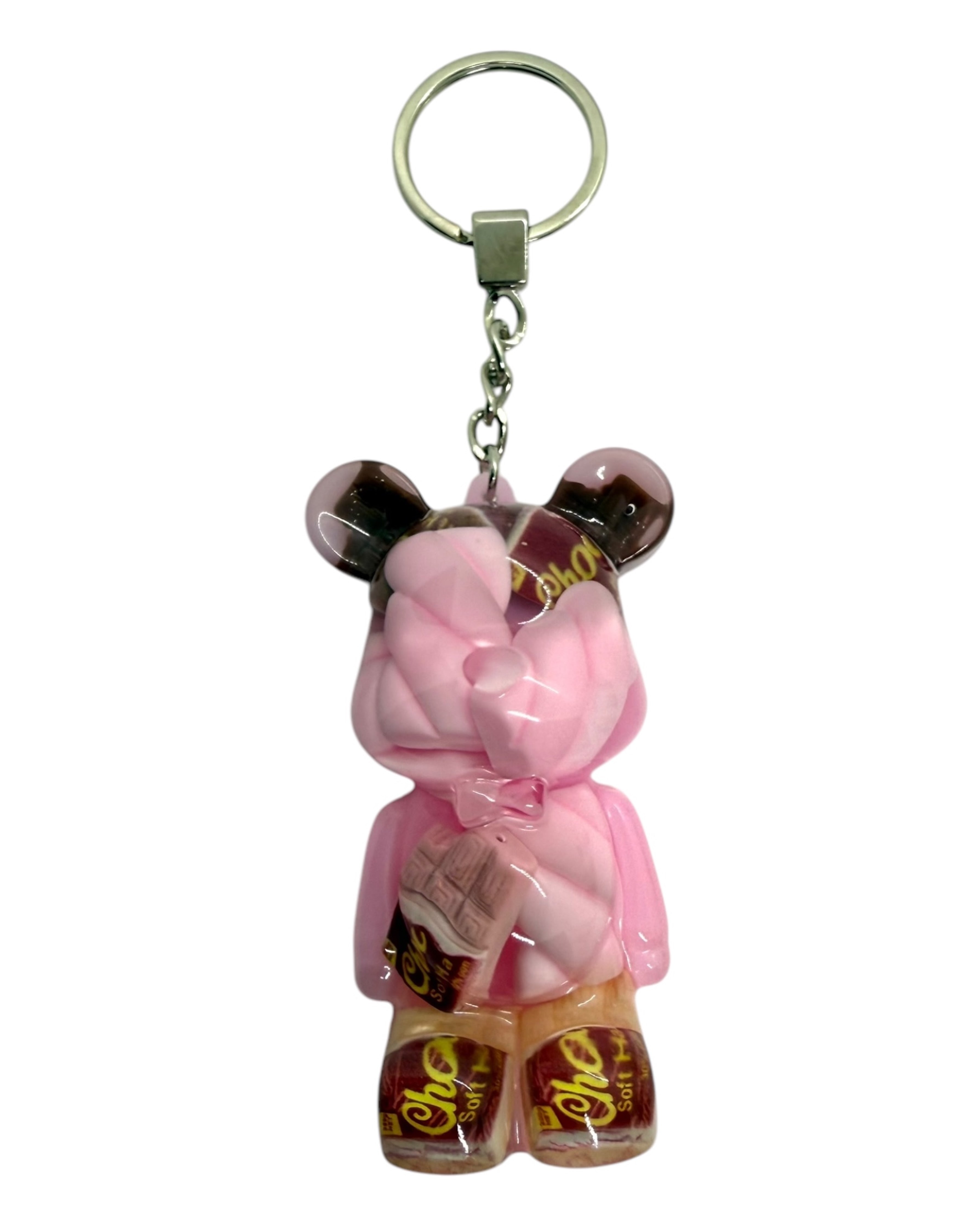 porte clés Teddy'z  lolie'z en résine epoxy