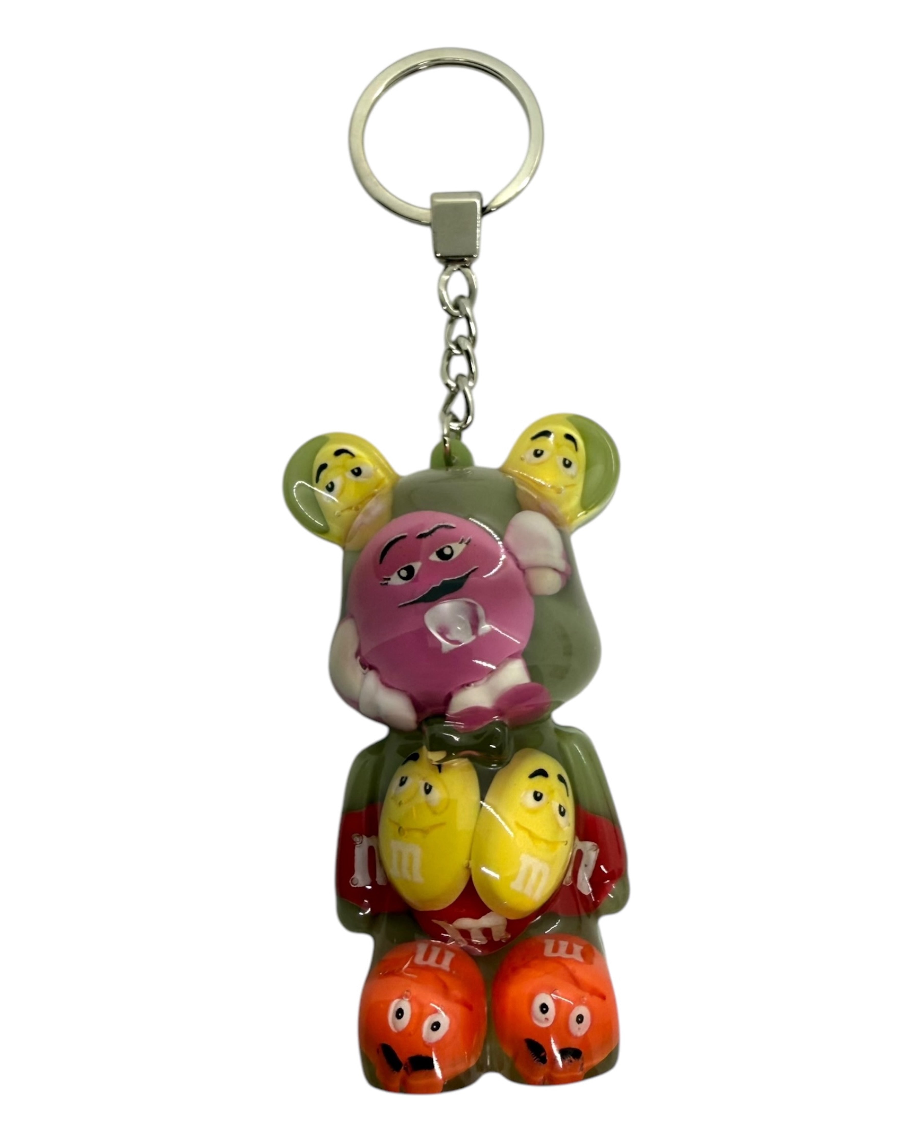 porte clés Teddy'z  lolie'z en résine epoxy