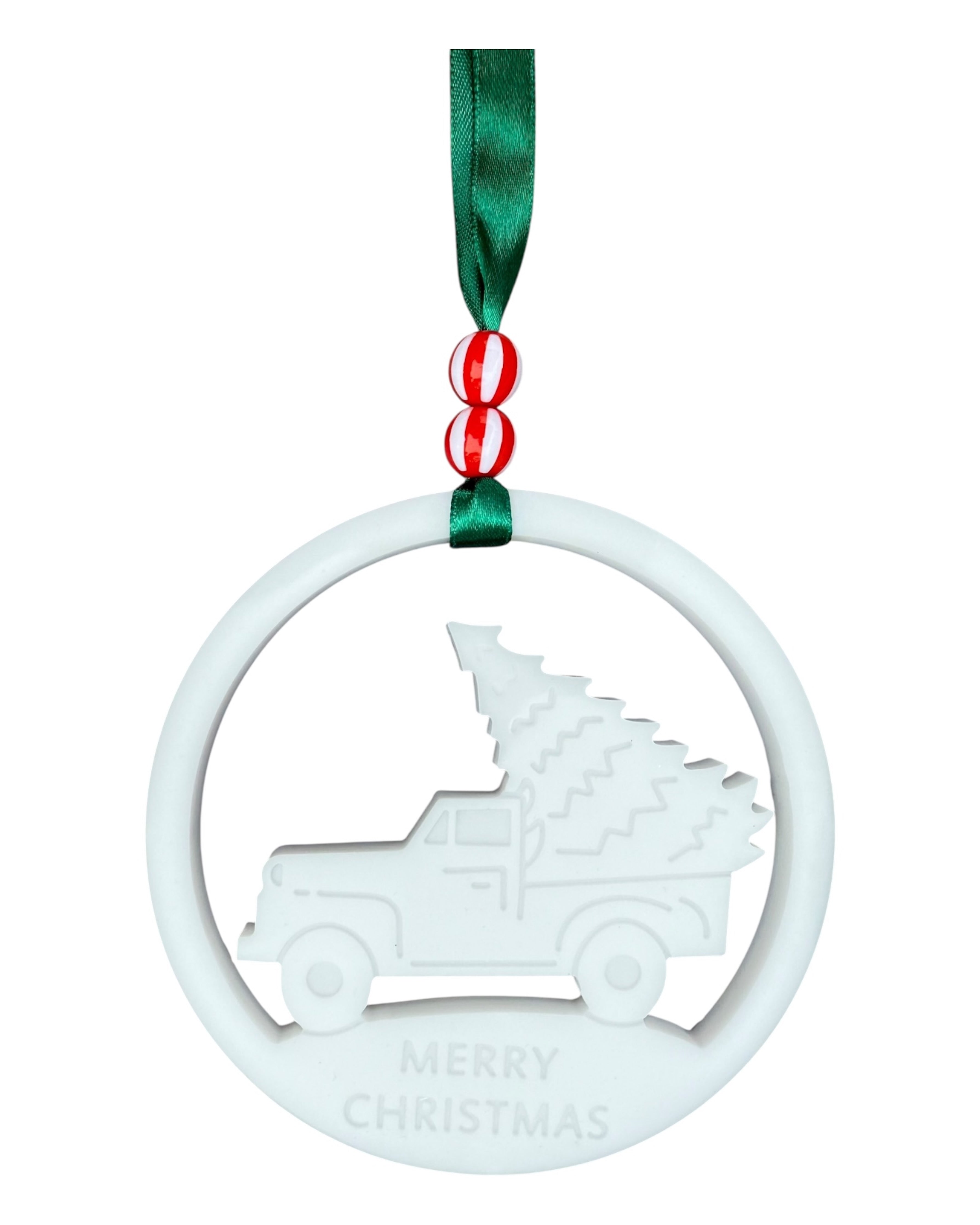 Ornement Santa’s Pickup