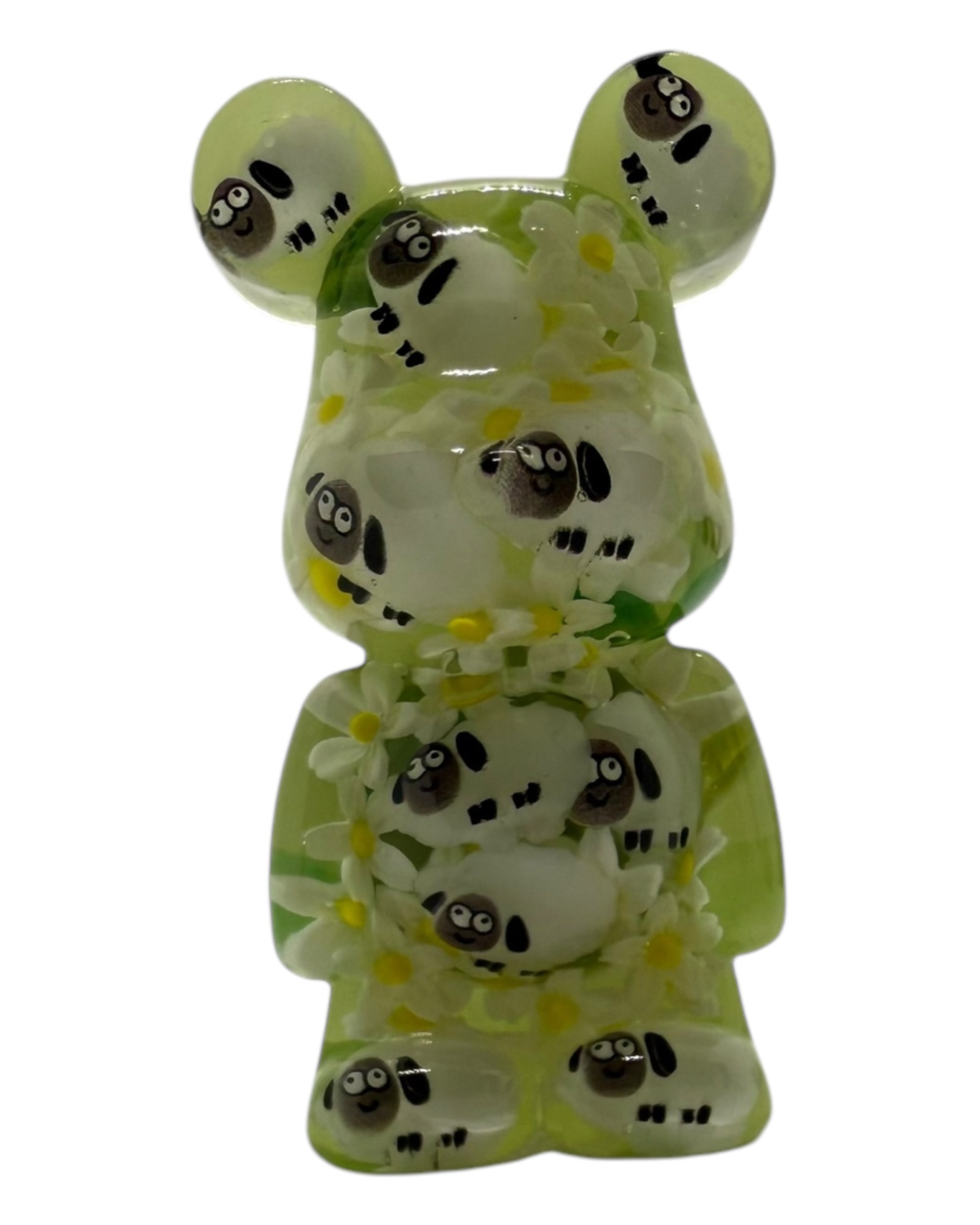 magnet frigo teddy'z lolie'z résine epoxy