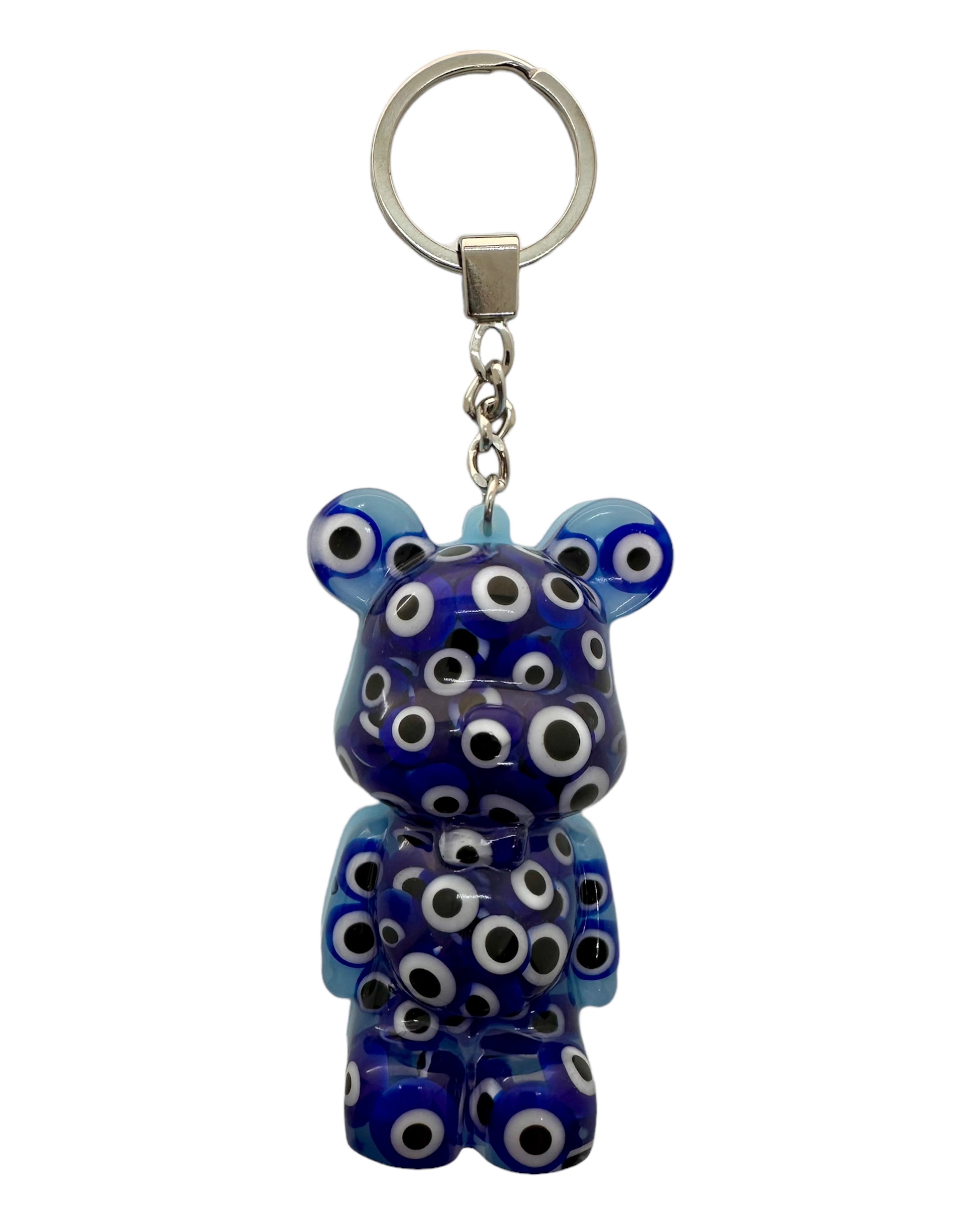 porte clés lolie'z résine epoxy Miko