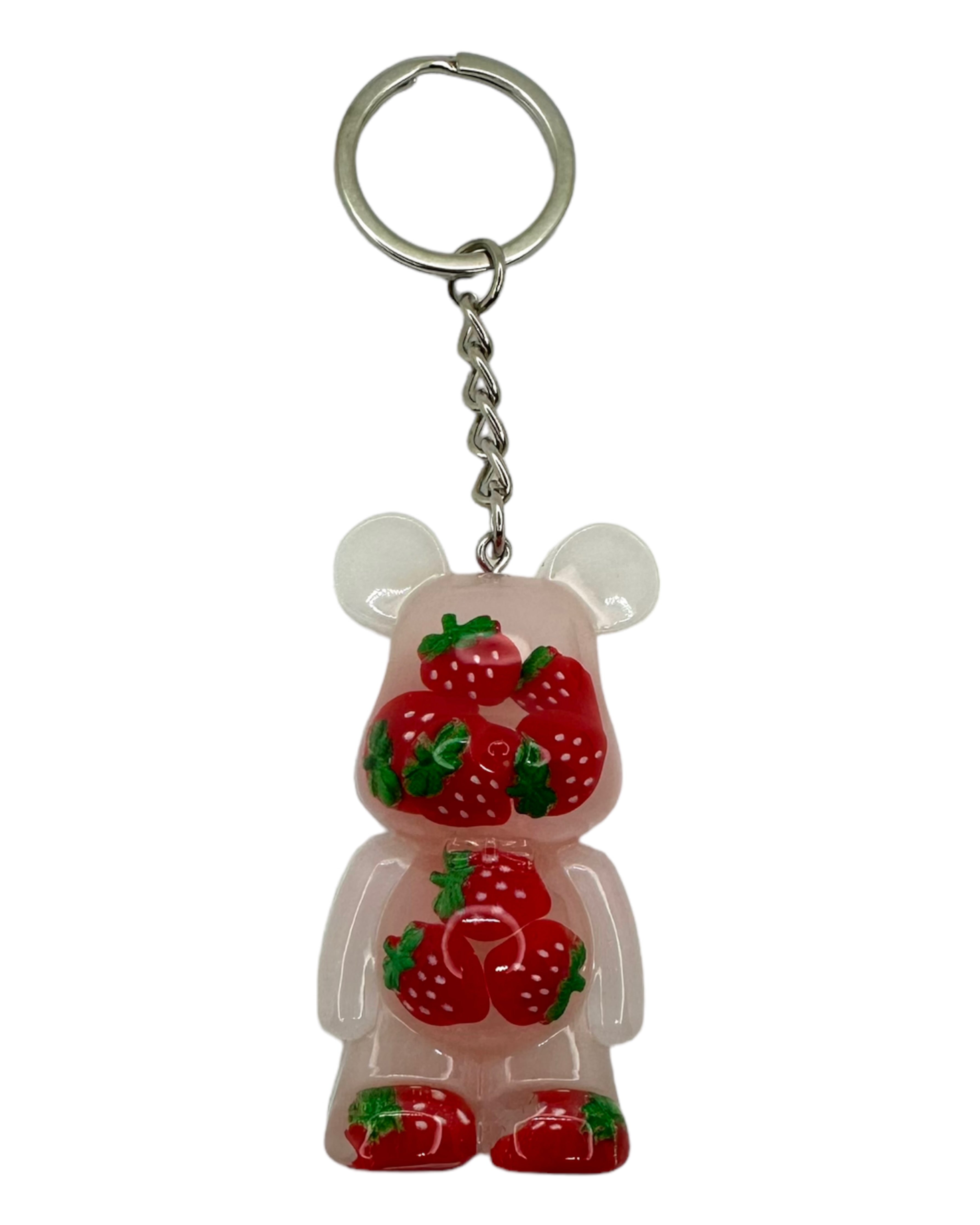 Baby Porte Clés Teddy'z Lolie'z strawberrry