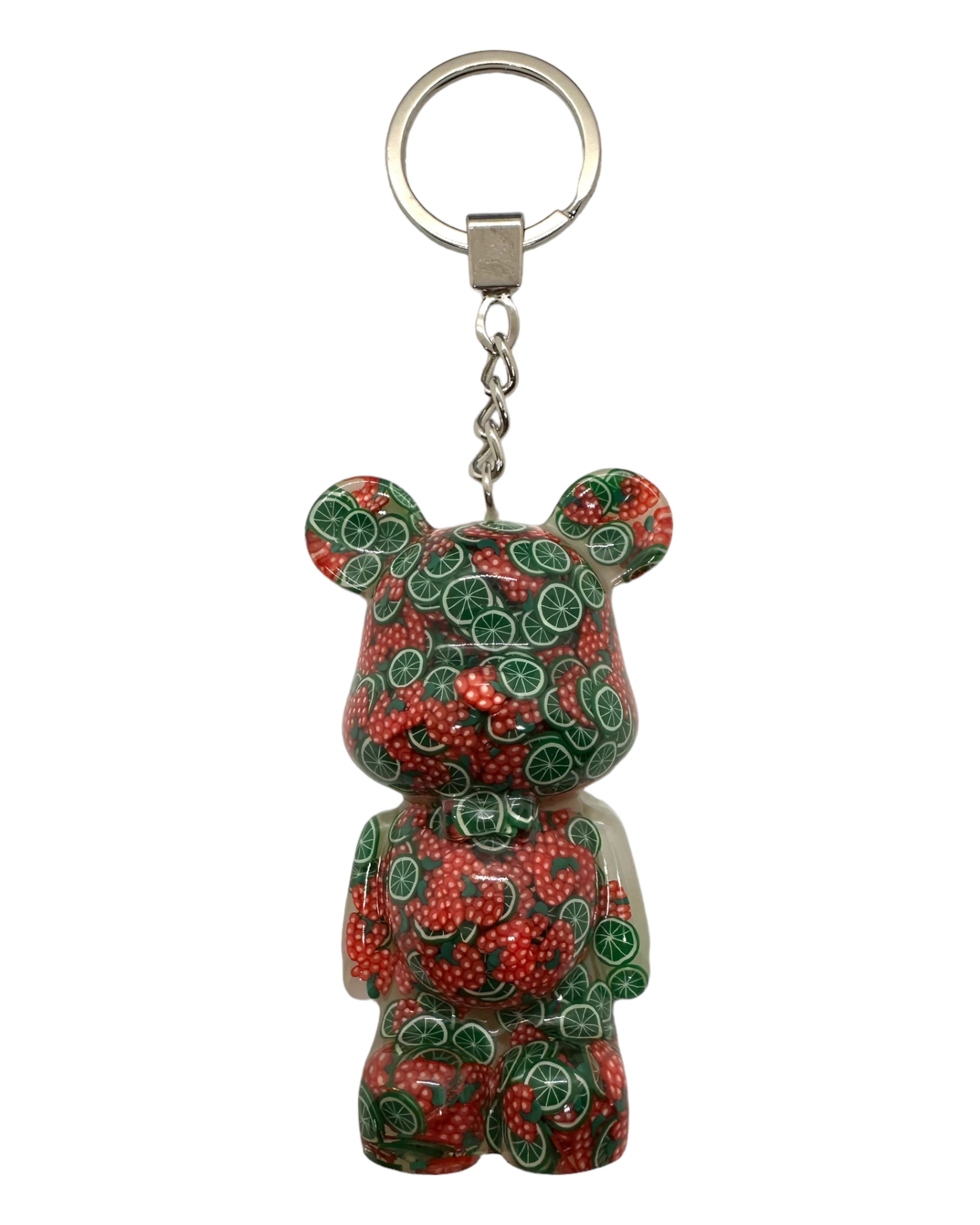 Porte clés Big Teddy'z Lolie'z Citrus & Strawberry