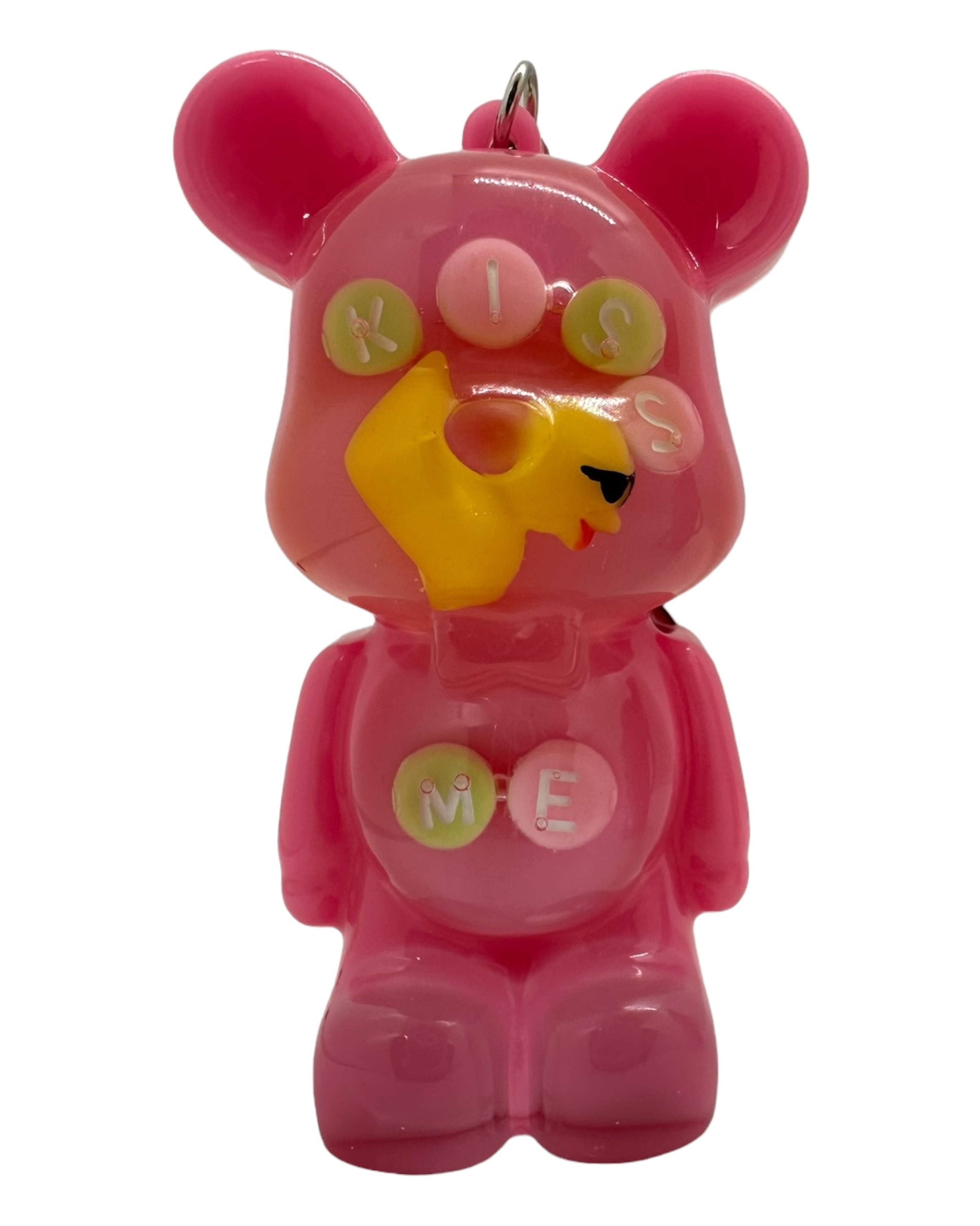 porte clés big teddy'z lolie'z résine epoxy