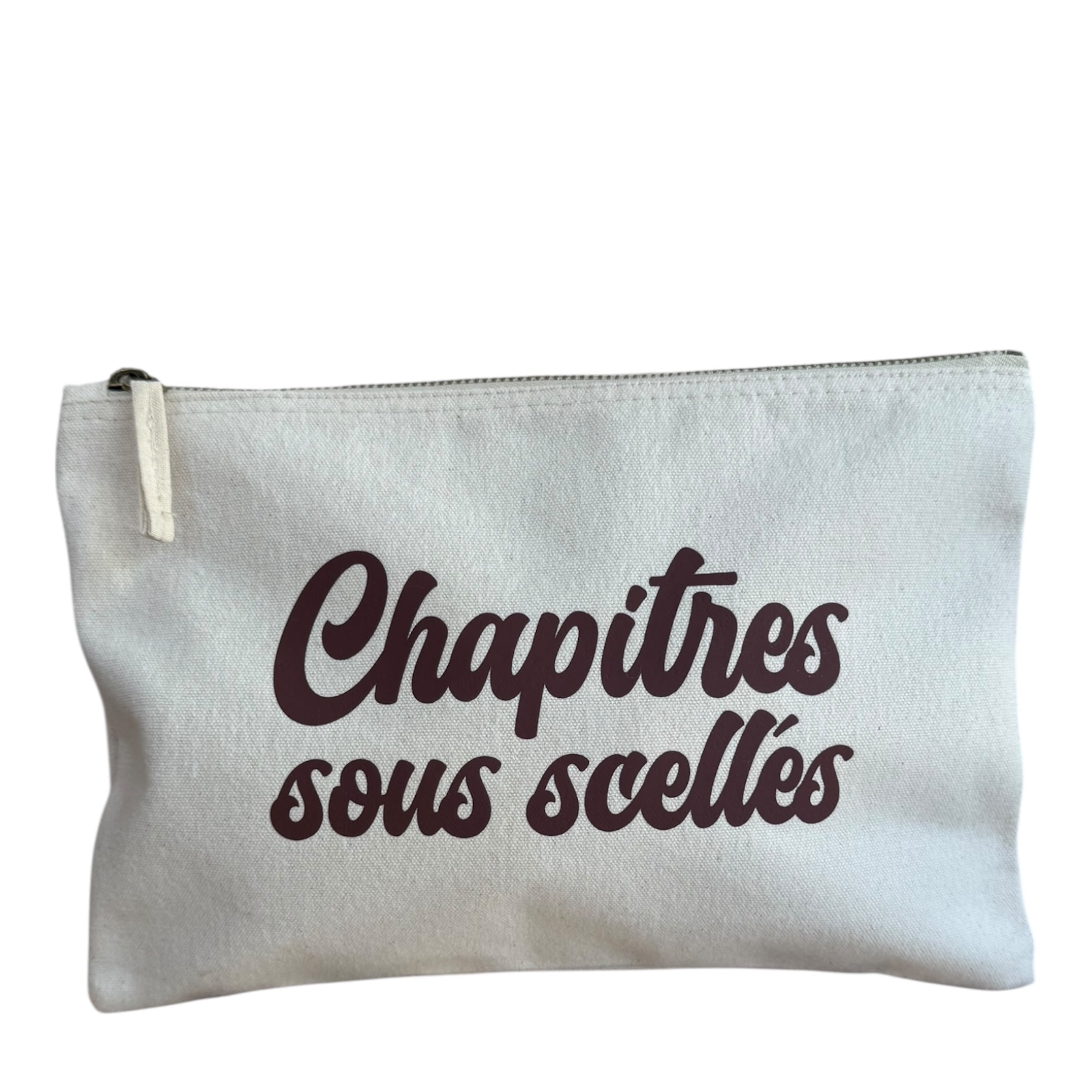 Pochette Big Billy Chapitres sous scellés, grande pochette pour livres de poche