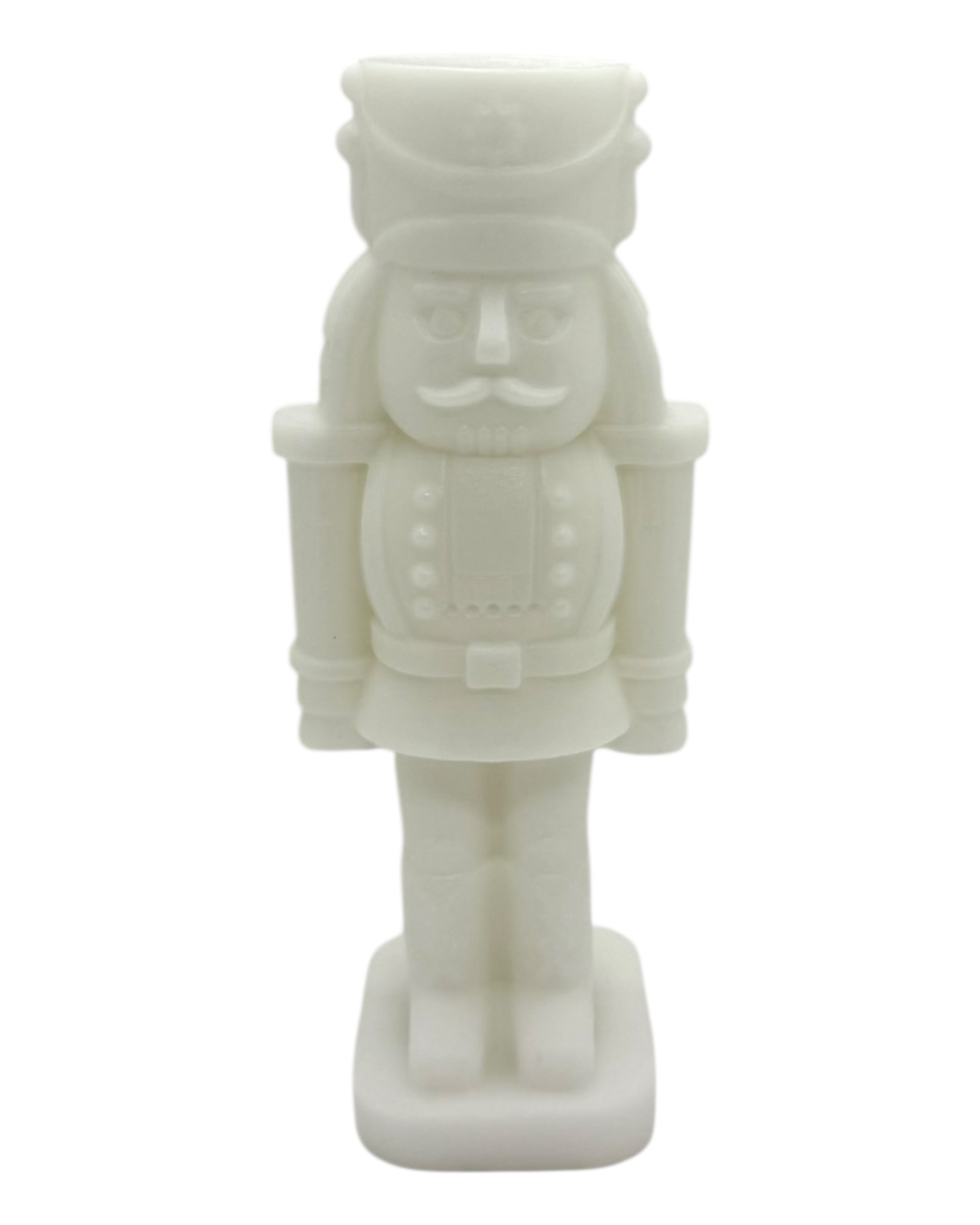 Casse noisette resine Figurine noel resine Deco noel blanche. Deco noel resine Mycroft casse noisette Figurine artisanale resine. Loliez