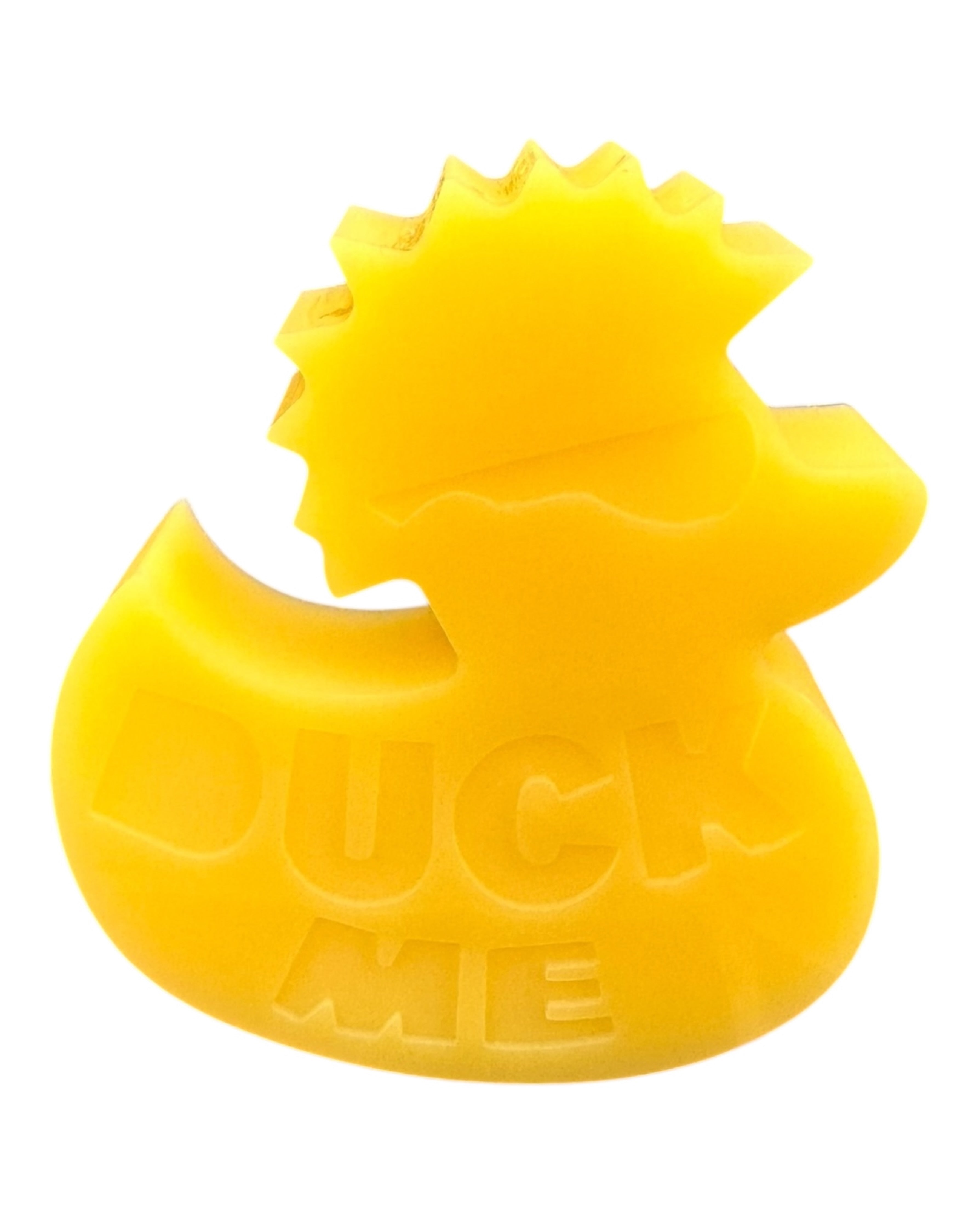 Duke the duck Lolie'z création en résine epoxy