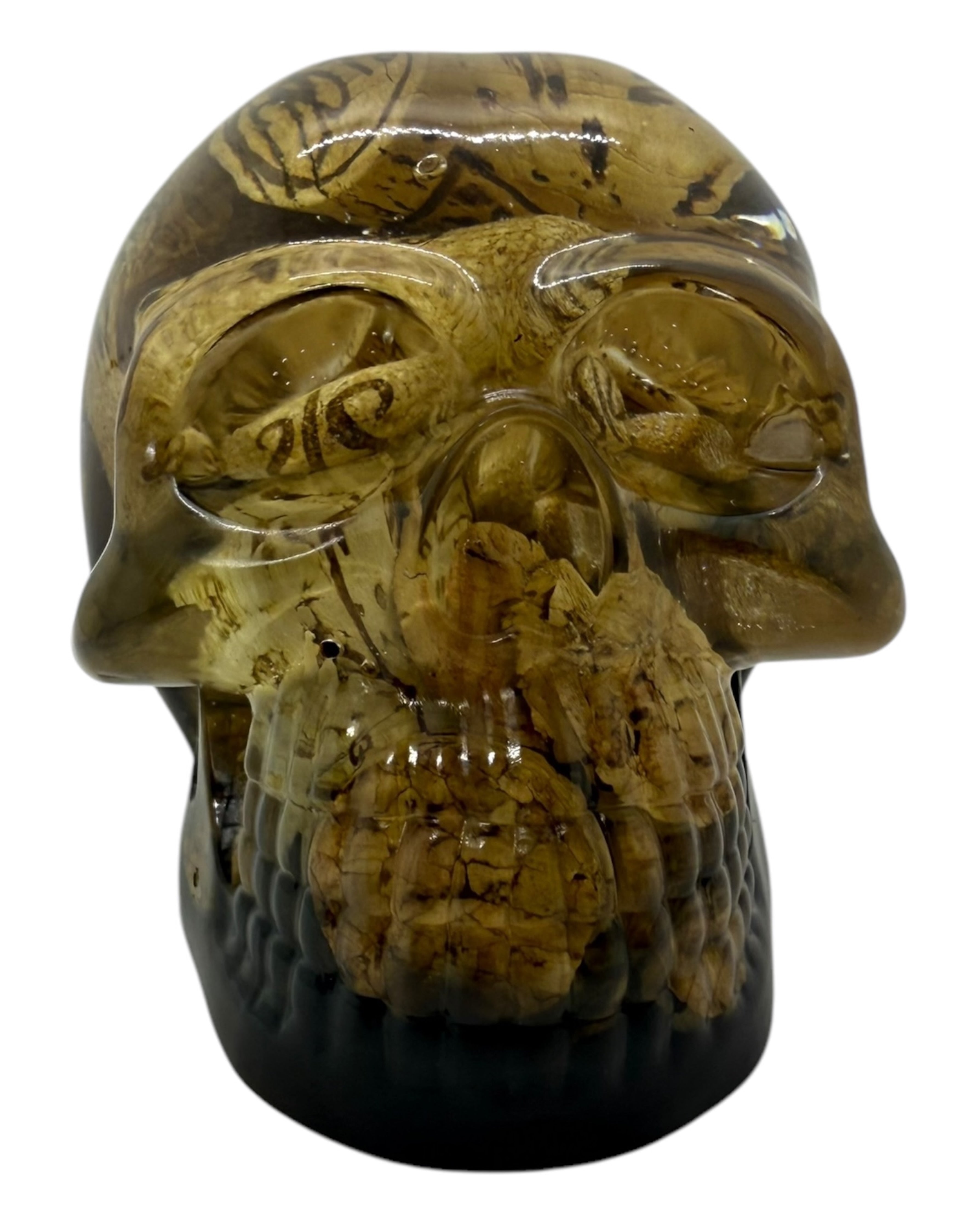 Création en résine epoxy lolie'z jack the scull