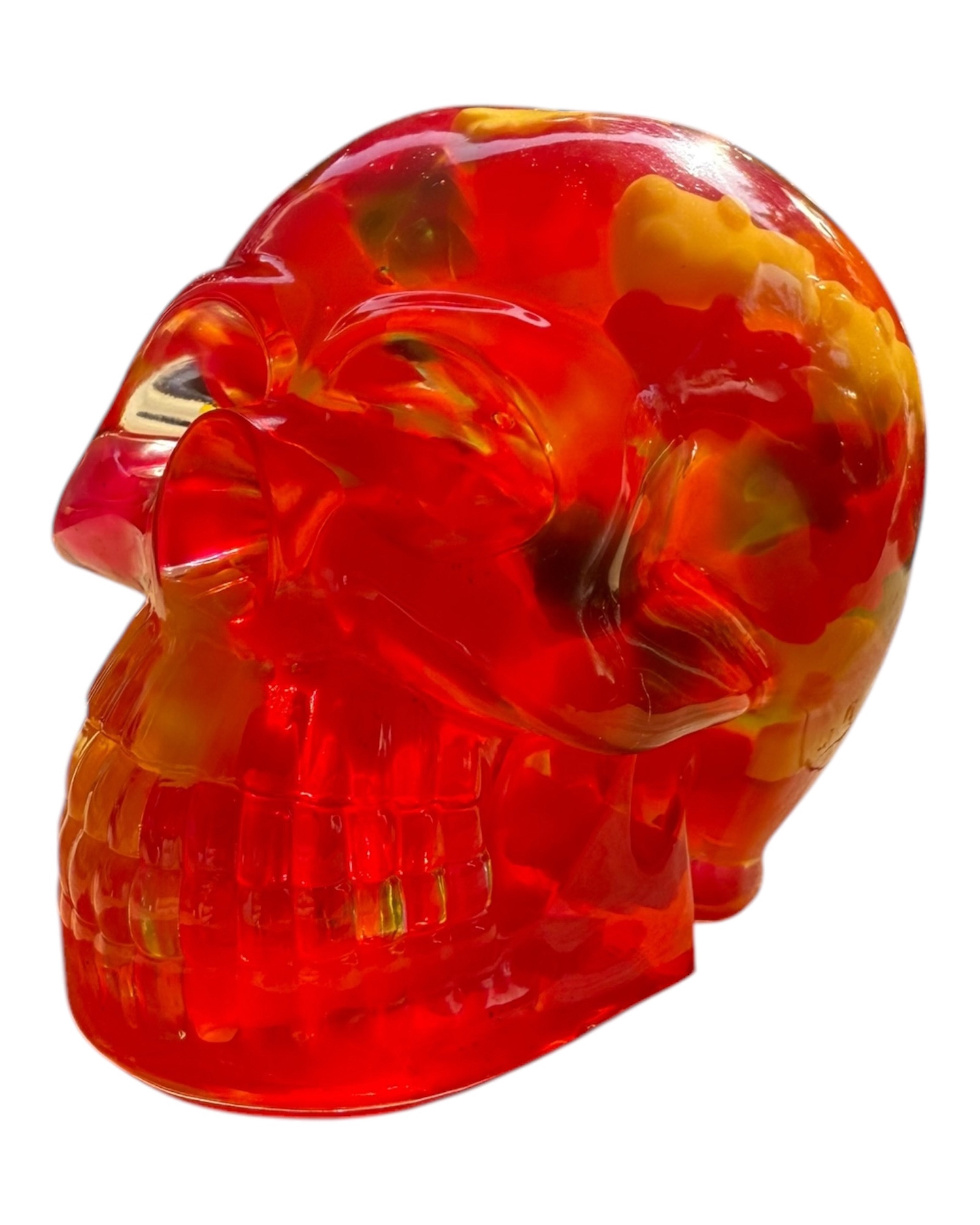 Création en résine epoxy lolie'z jack the scull