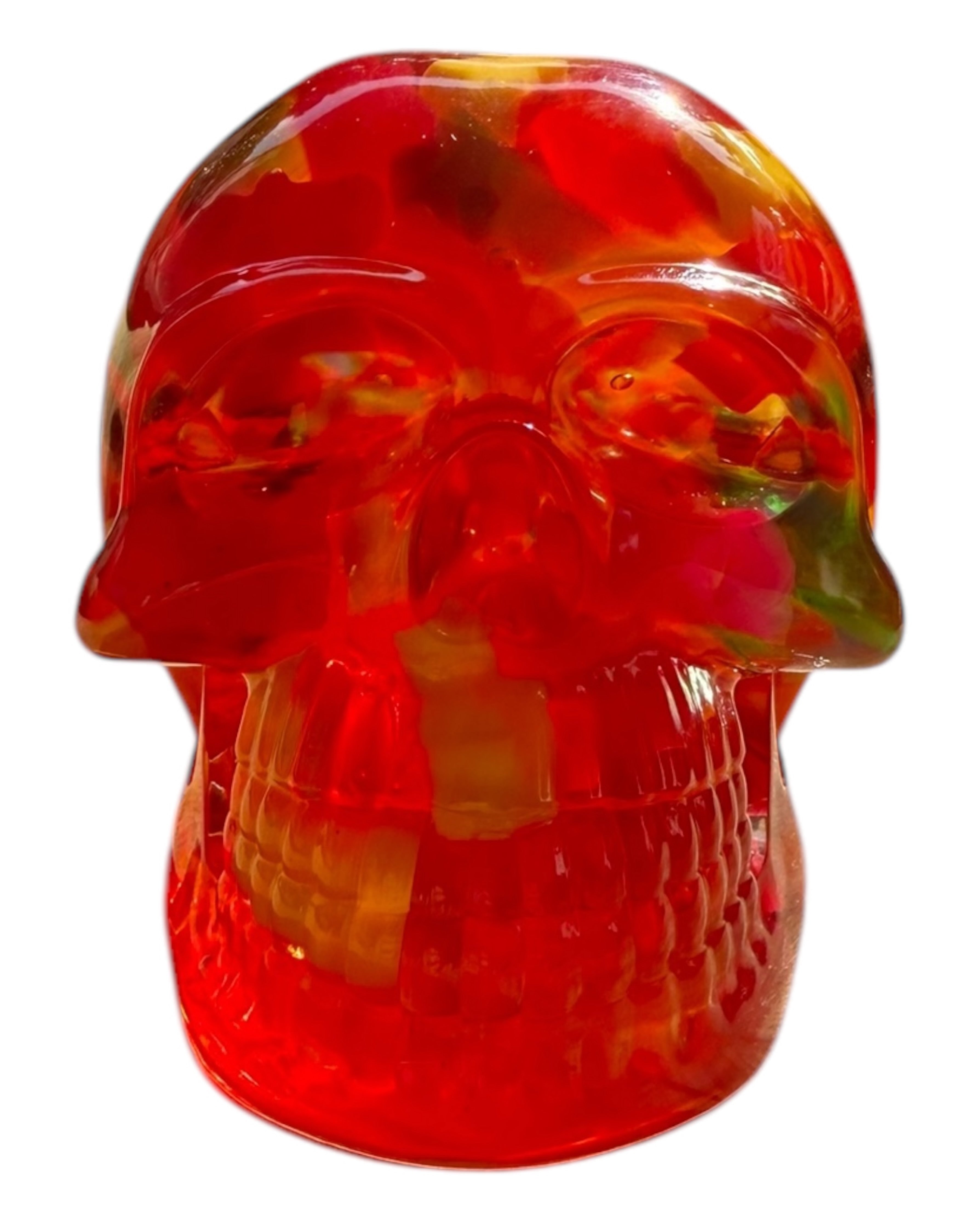 Création en résine epoxy lolie'z jack the scull