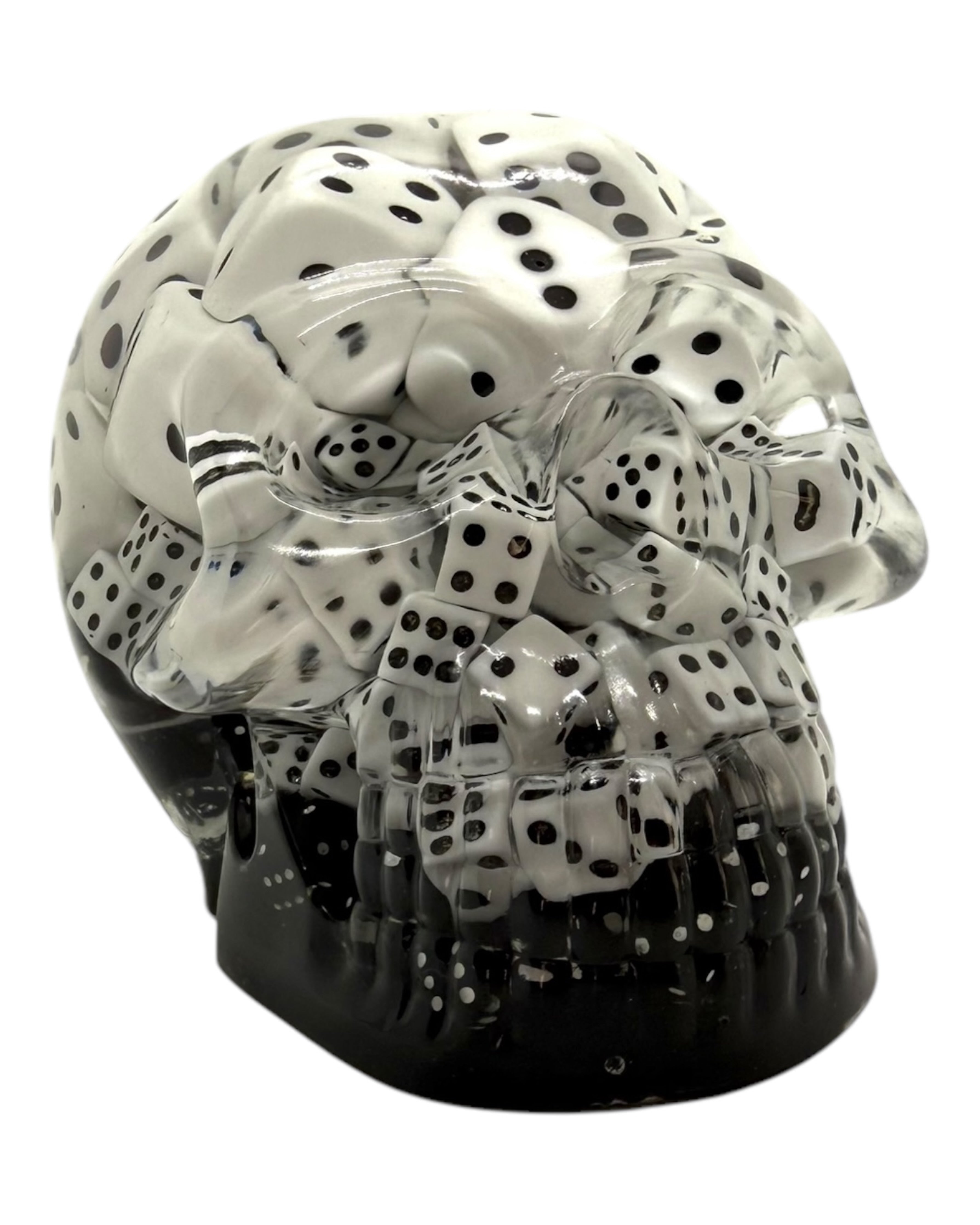 Création en résine epoxy lolie'z jack the scull