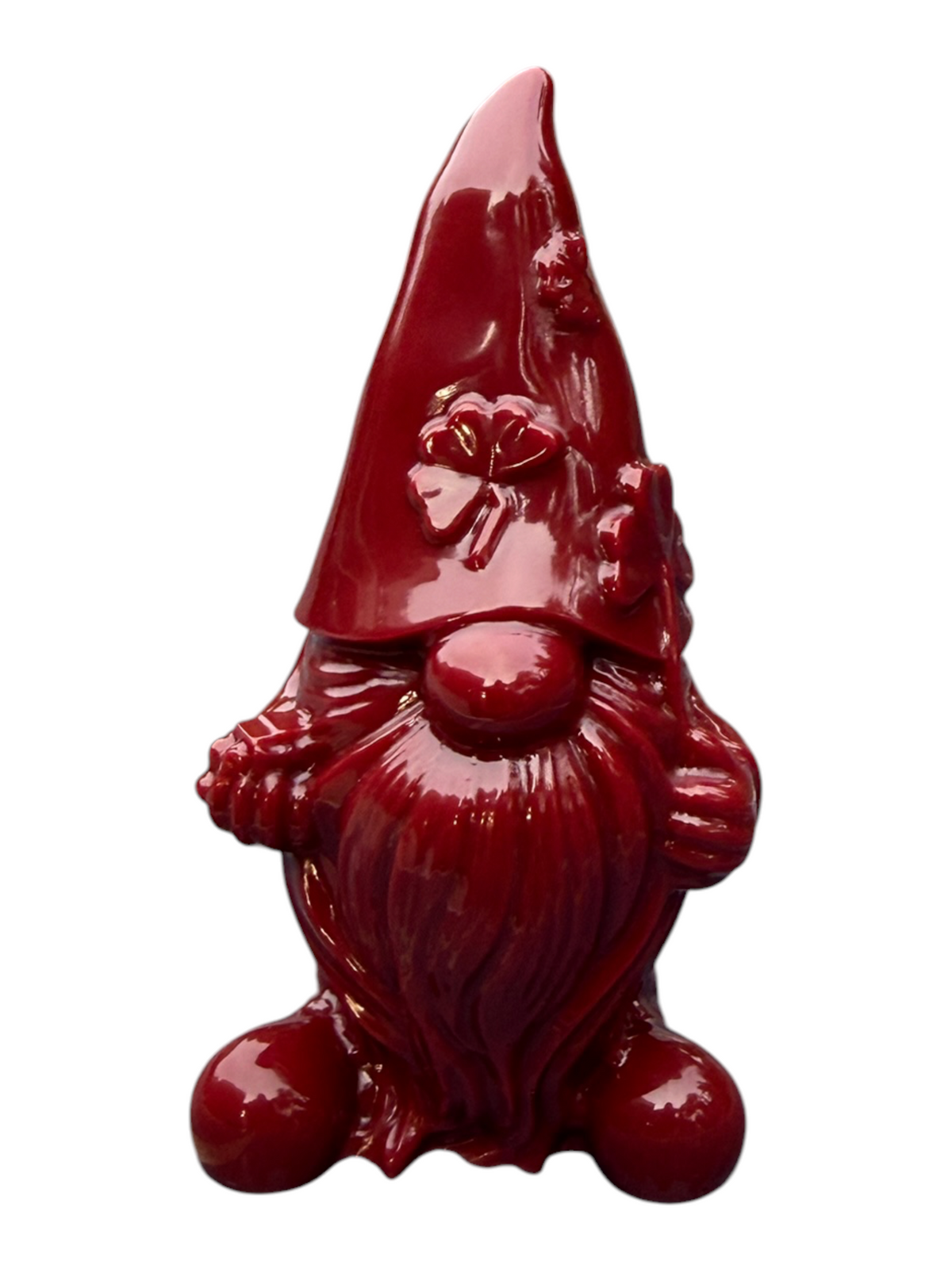Décoration de Noël Chester, gnome à grande barbe entièrement réalisé à la main en résine époxy