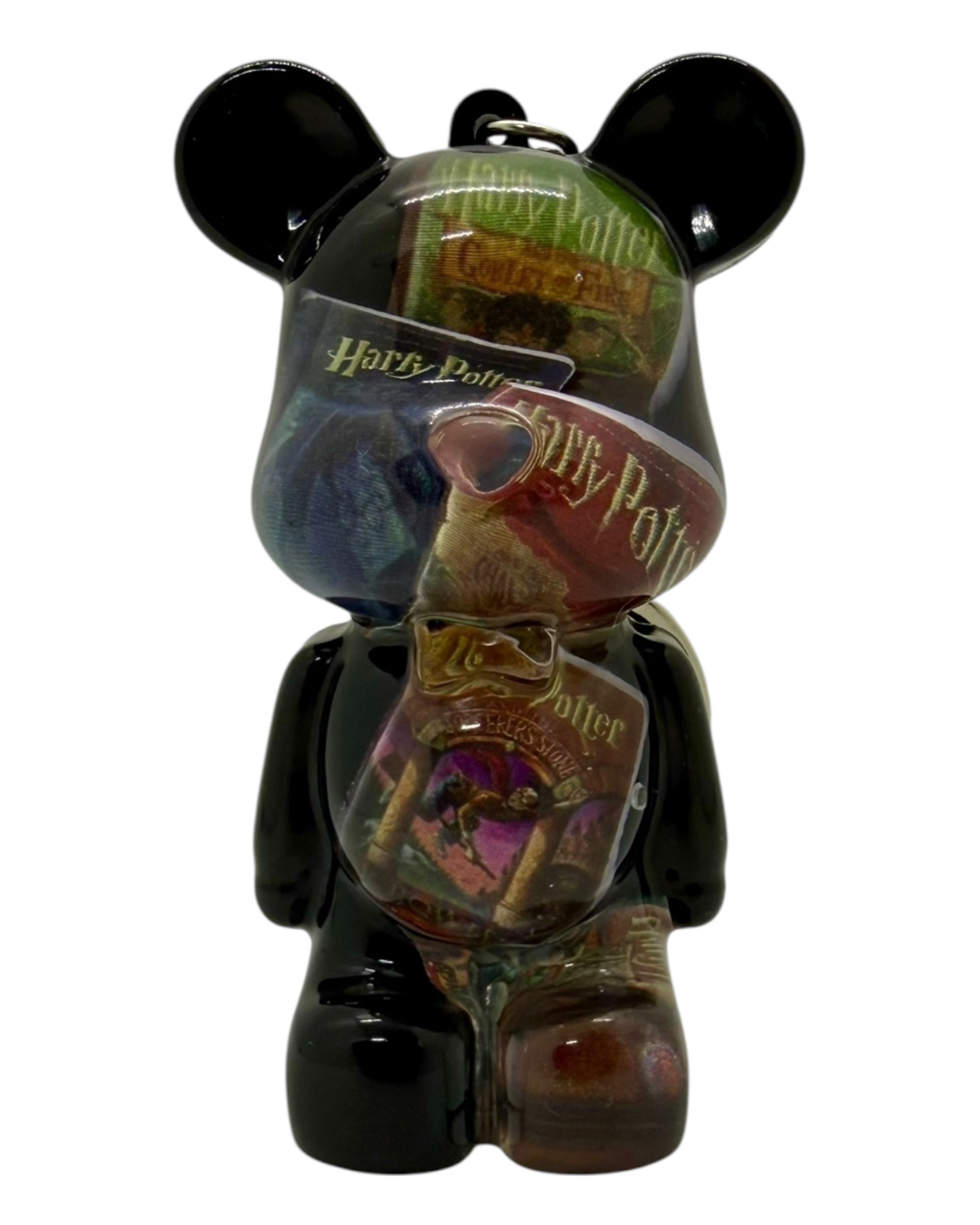 Porte clé Teddy’z HP en résine,  inspiré d’un petit sorcier à lunettes, idéale pour les fans de magie.Lolie'z