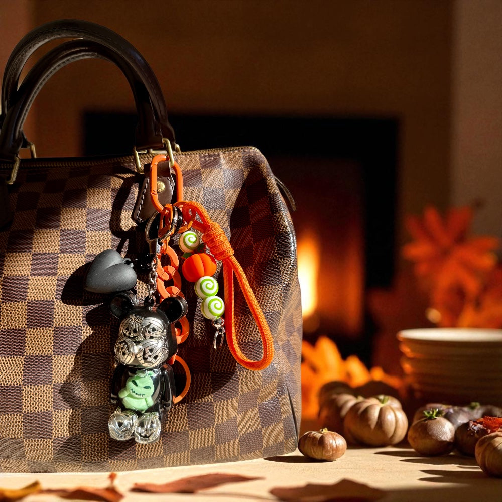 Collection grigri de sac, teddy'z en résine époxy by Lolie'z