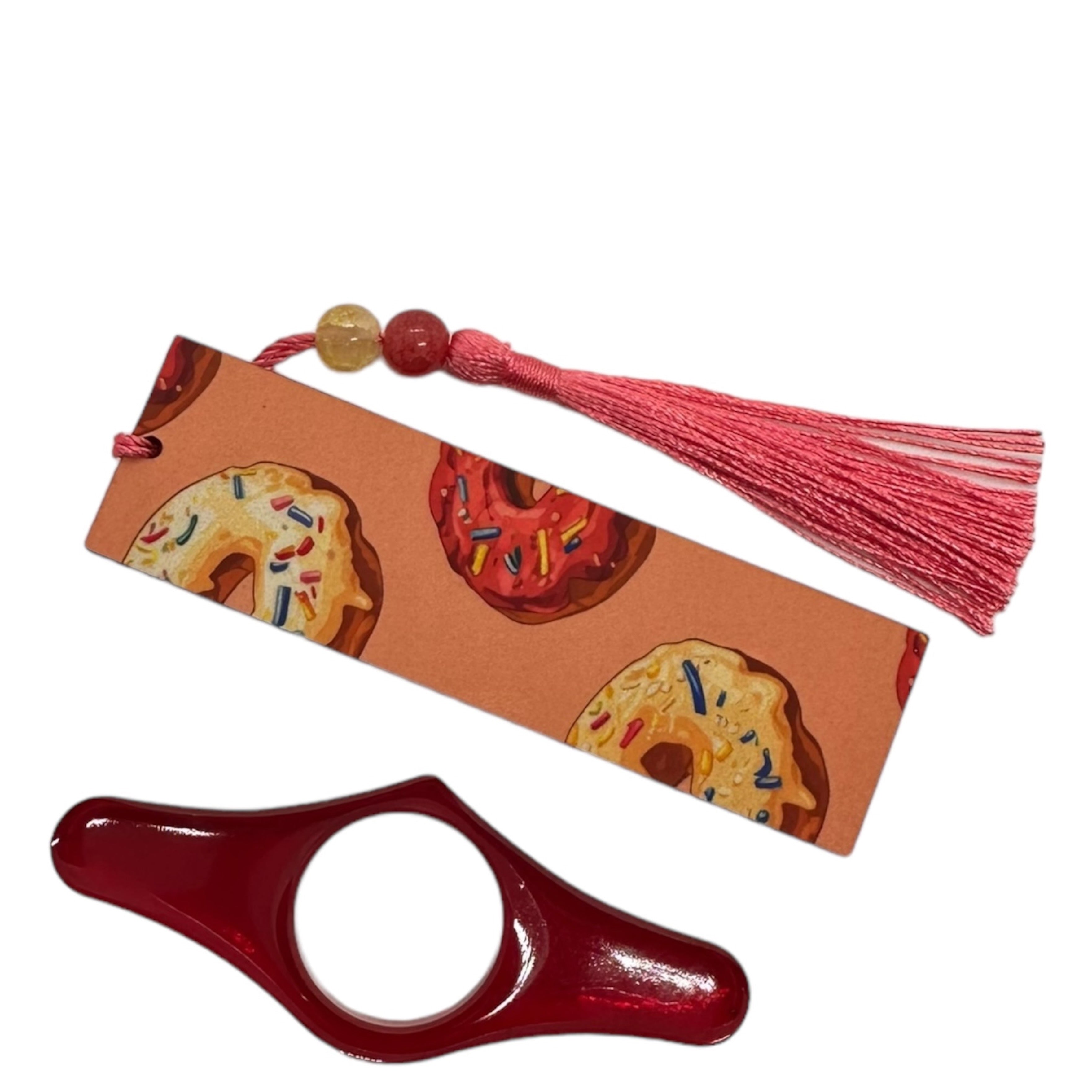 kit-lecture lolie'z marque page & bague de lecture
