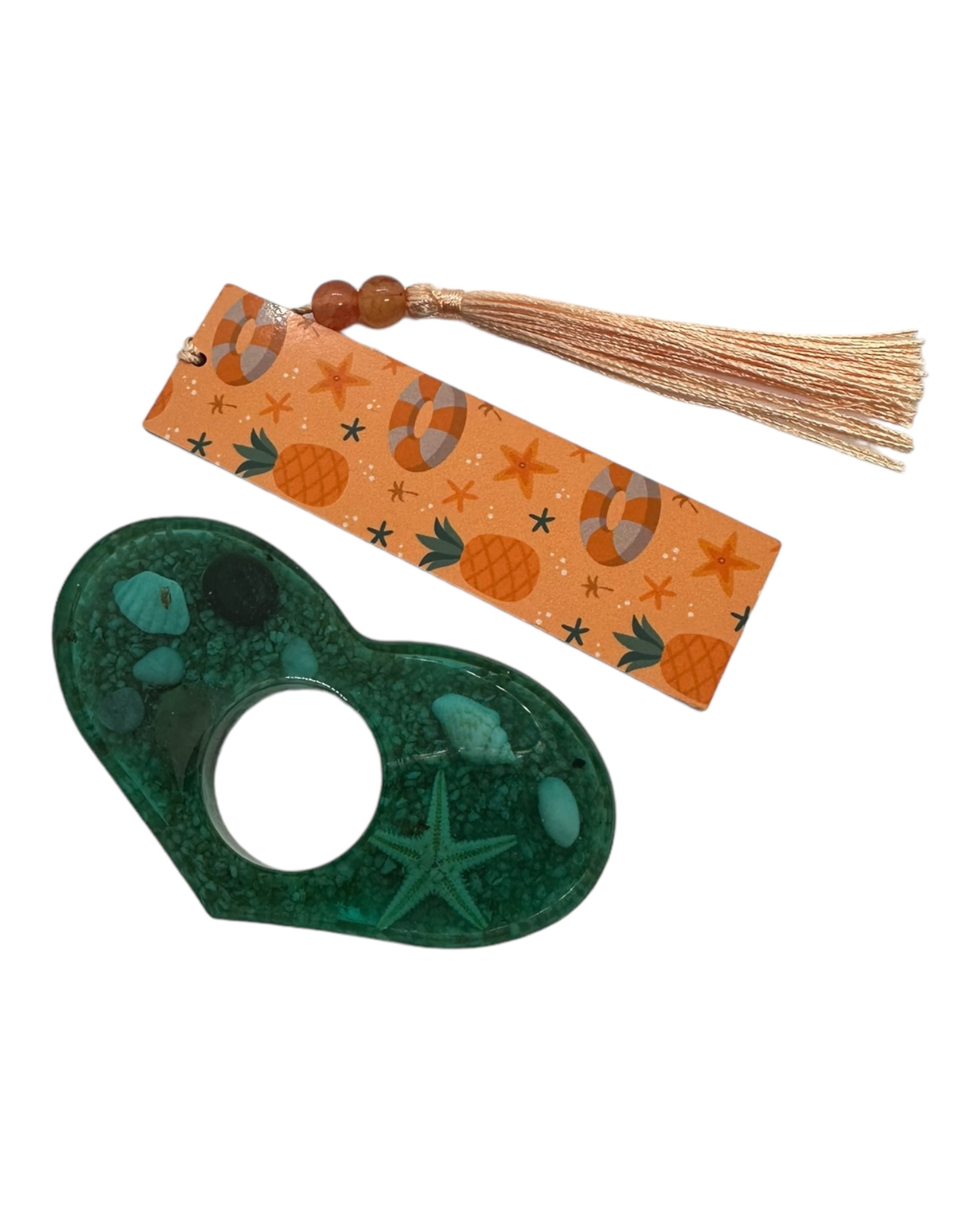 kit lecteur lolie'z marque page & bague de lecture