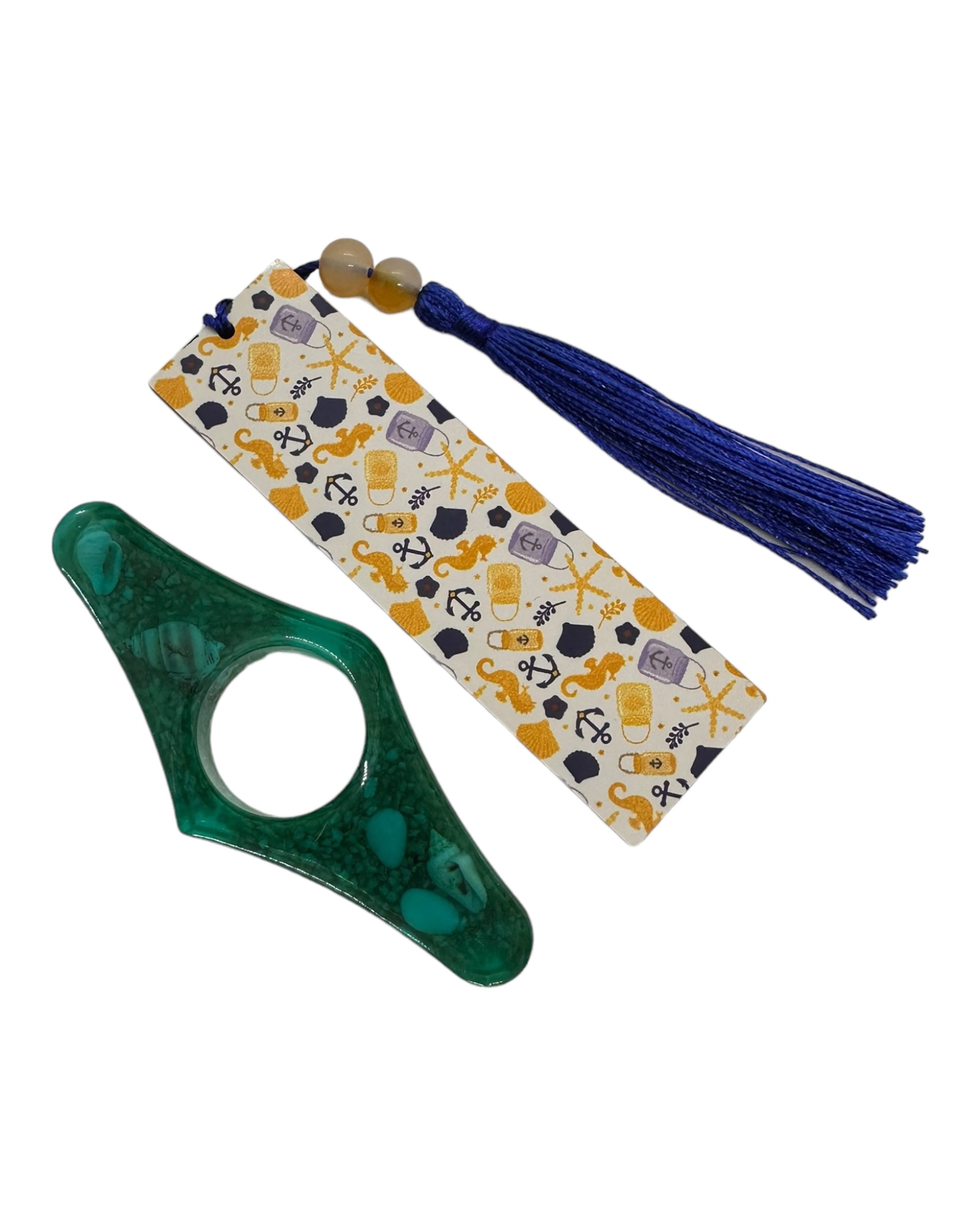 kit lecteur lolie'z marque page & bague de lecture