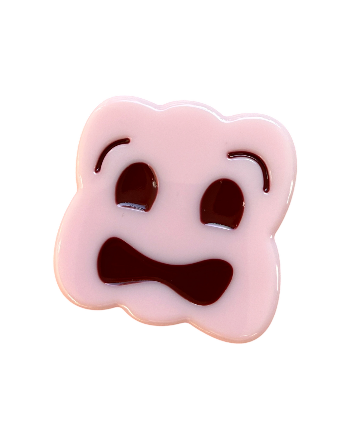 Magnet Little Biscuit Oops à la bouille affolée réalisé à la main en résine époxy