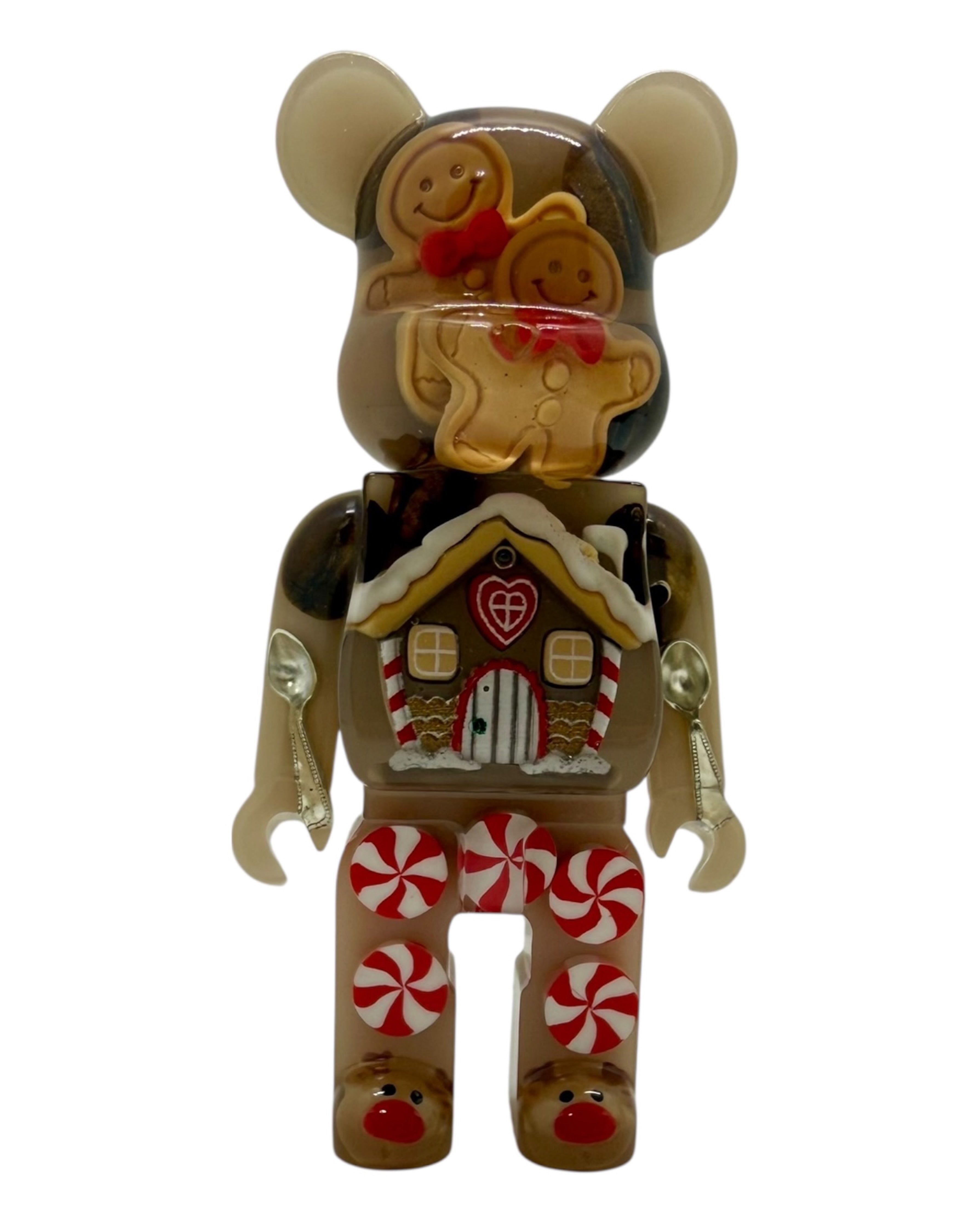 Magnet Teddy'z So Yummy Figurine resine Teddy'z Yummy Magnet XL Noel Teddy'z Gourmand Magnet frigo pain d'epice Teddy'z Deco bonbons Noel
