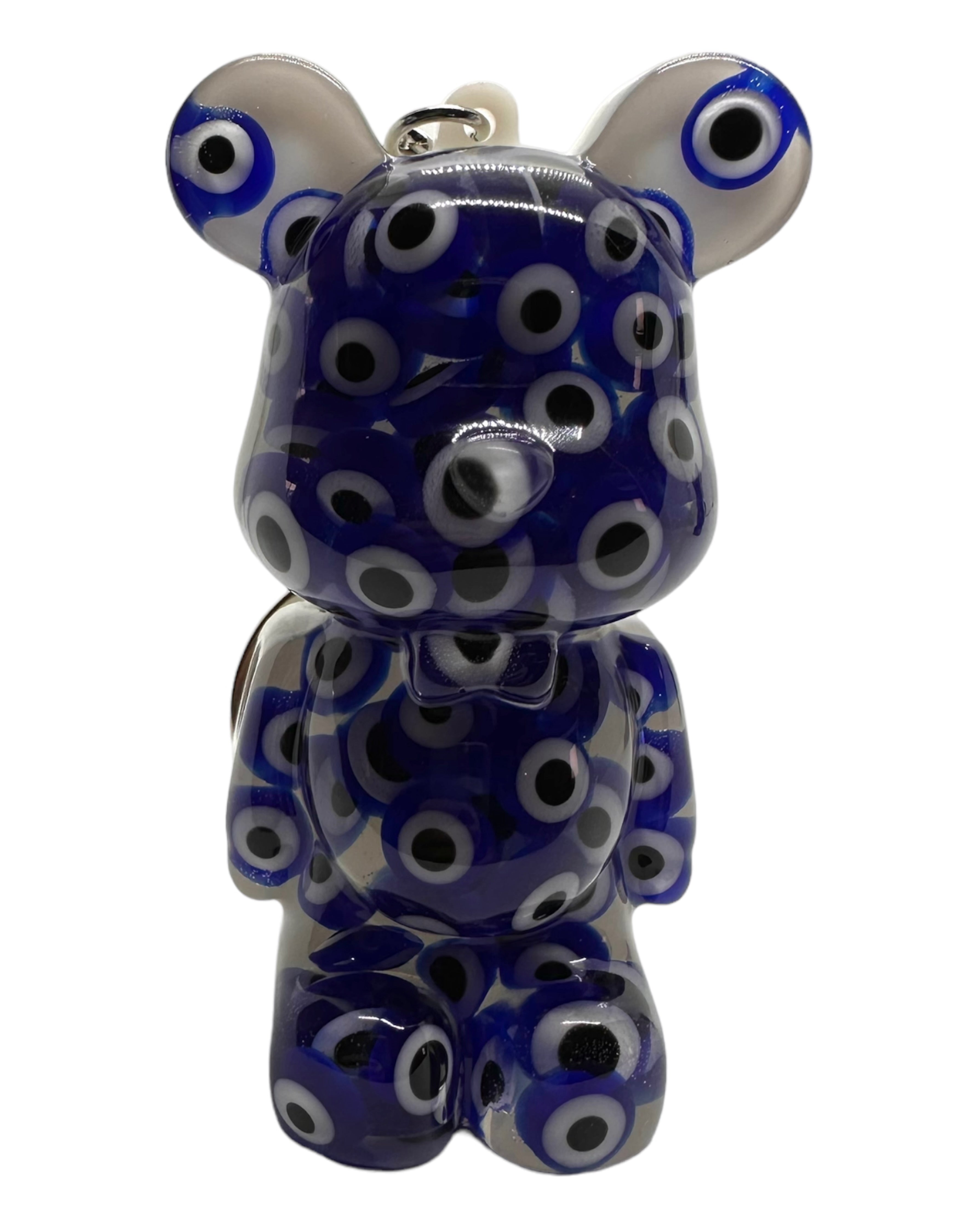 Porte clés teddy'z lolie'z résine epoxy mikonos