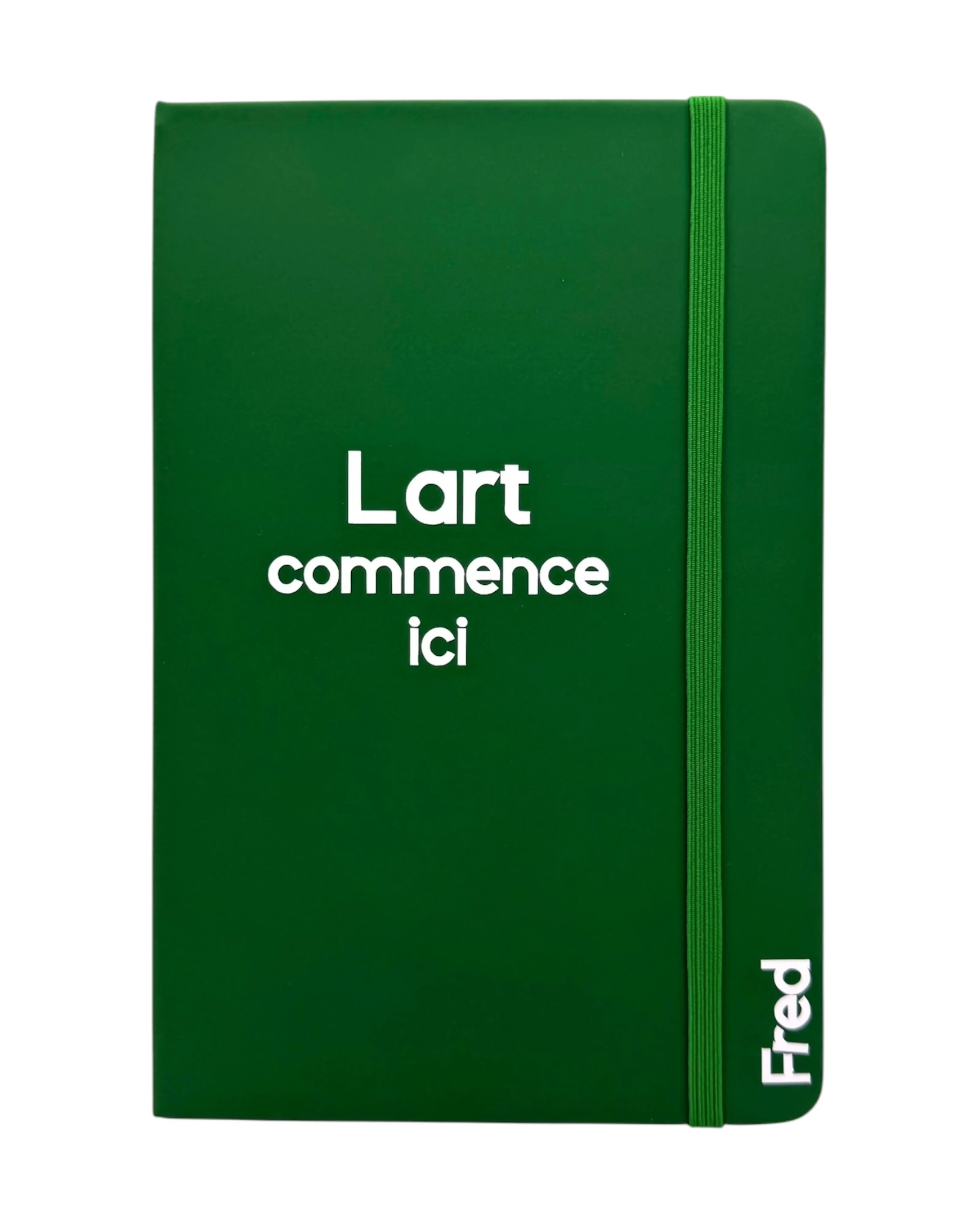 Carnet de note l'art commence ici, lolie'z